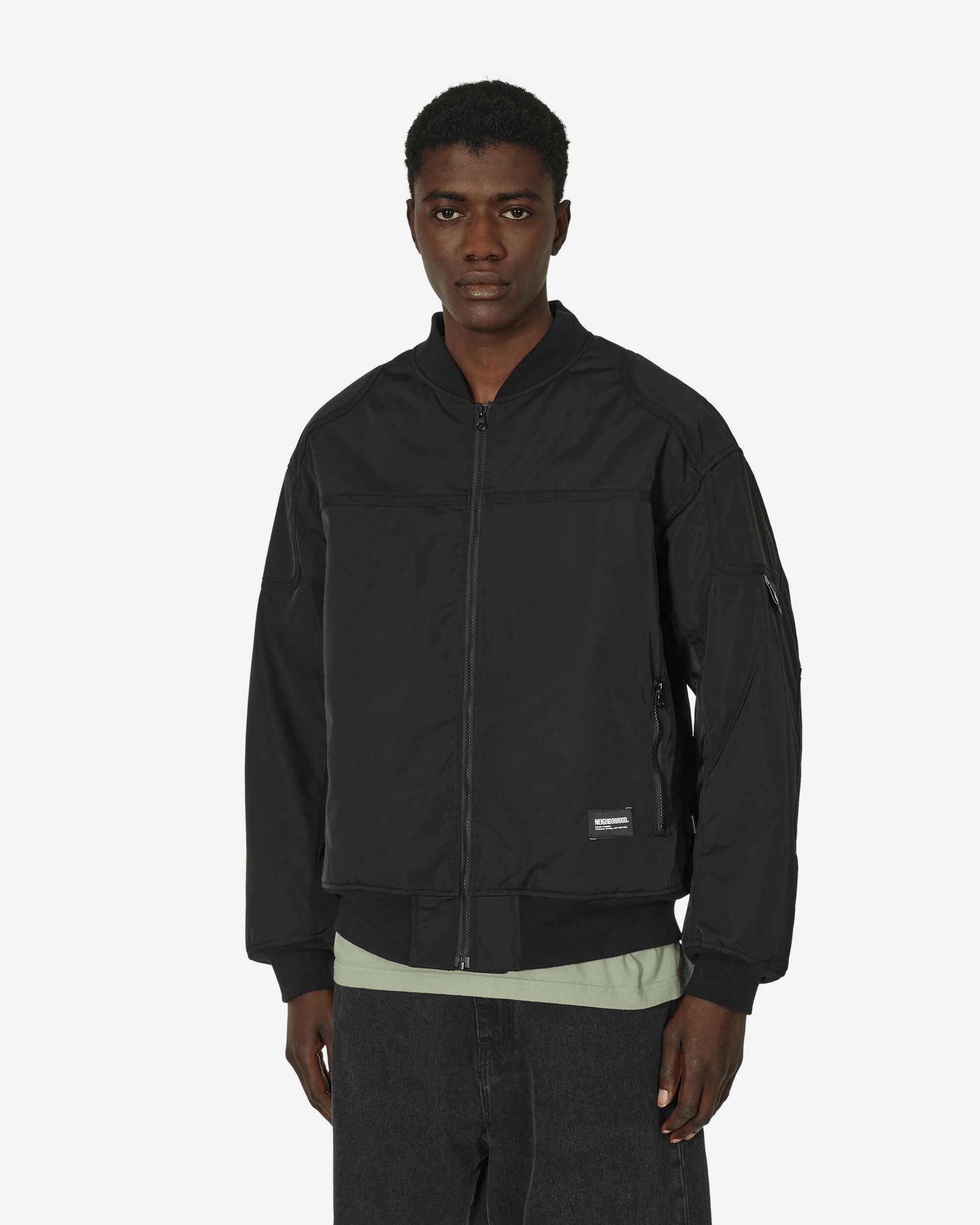 Solid Racing Jacket Black – Slam Jam