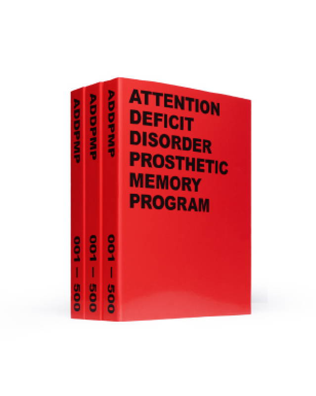 ATTENTION DEFICIT DISORDER PROSTHETIC MEMORY PROGRAM PRESENTS: ADDPMP [001-500]