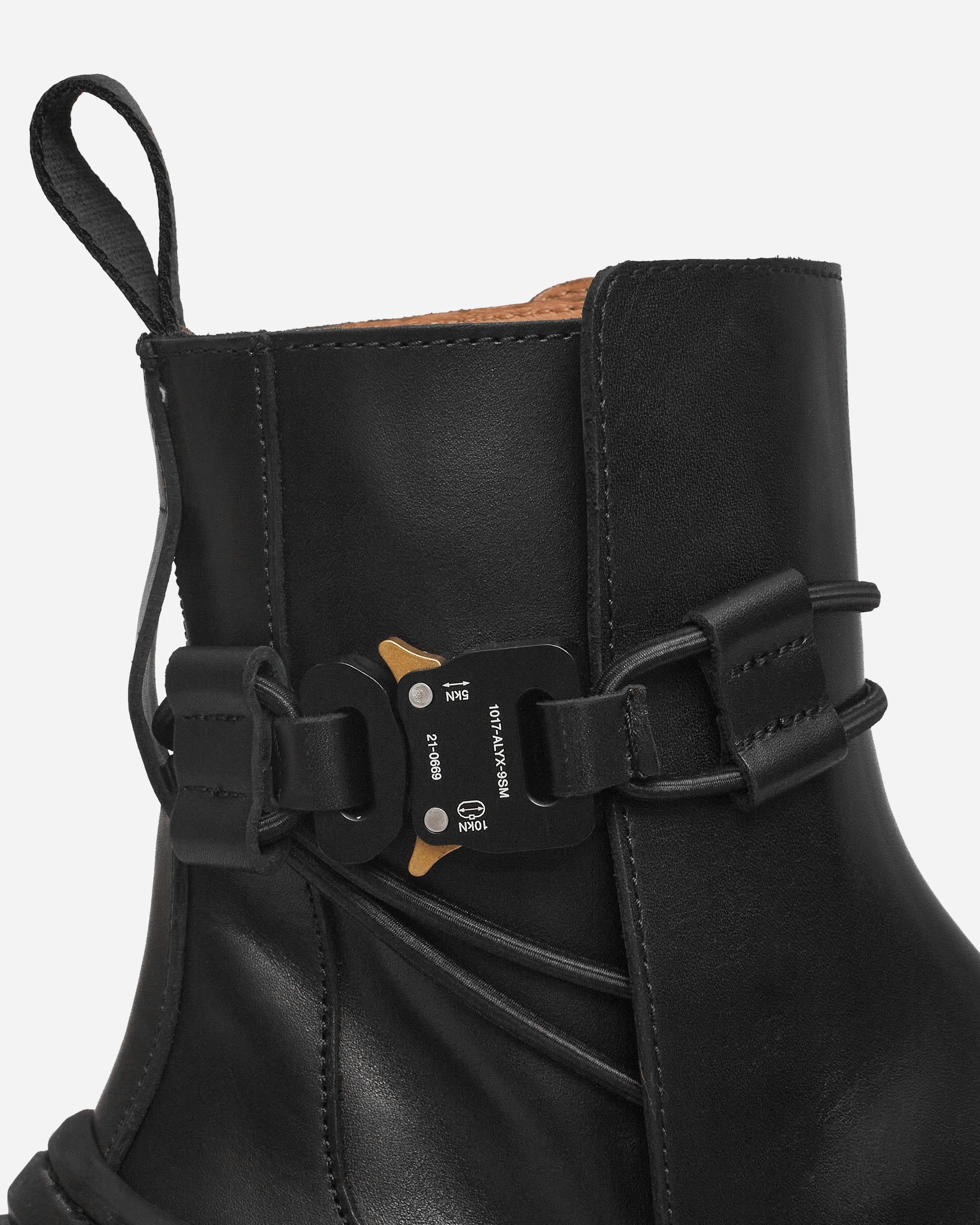 1017 Alyx 9SM Low Buckle With Fixed Sole Black Boots Mid AAUBO0009LE07 BLK0001