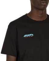 4 Worth Doing Ghost Writer Tee Black T-Shirts Shortsleeve 4WDGHOSTTEE BLACK