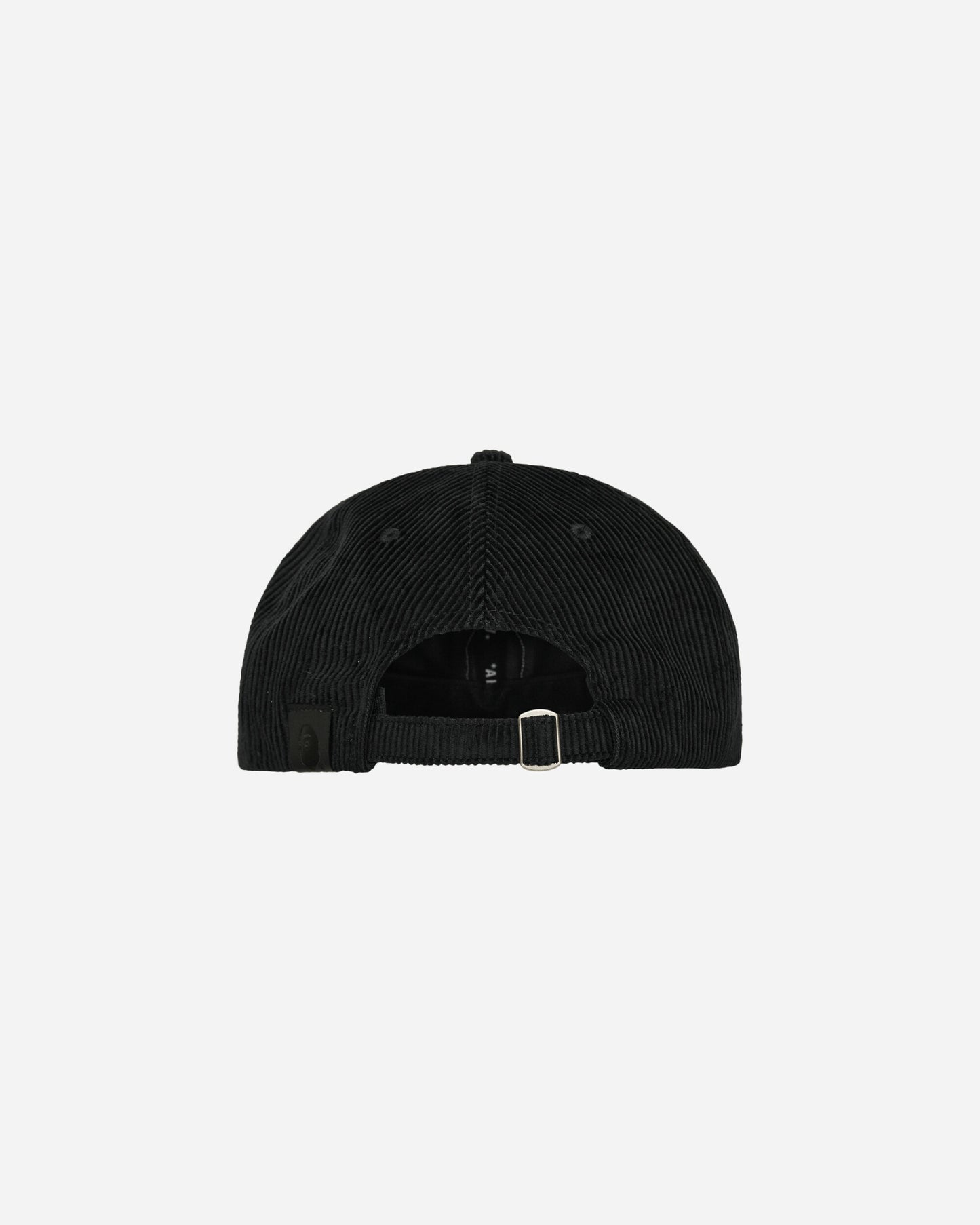 A Bathing Ape Ape Head Corduroy Cap M Black Hats Caps 1K80180004 BLACK