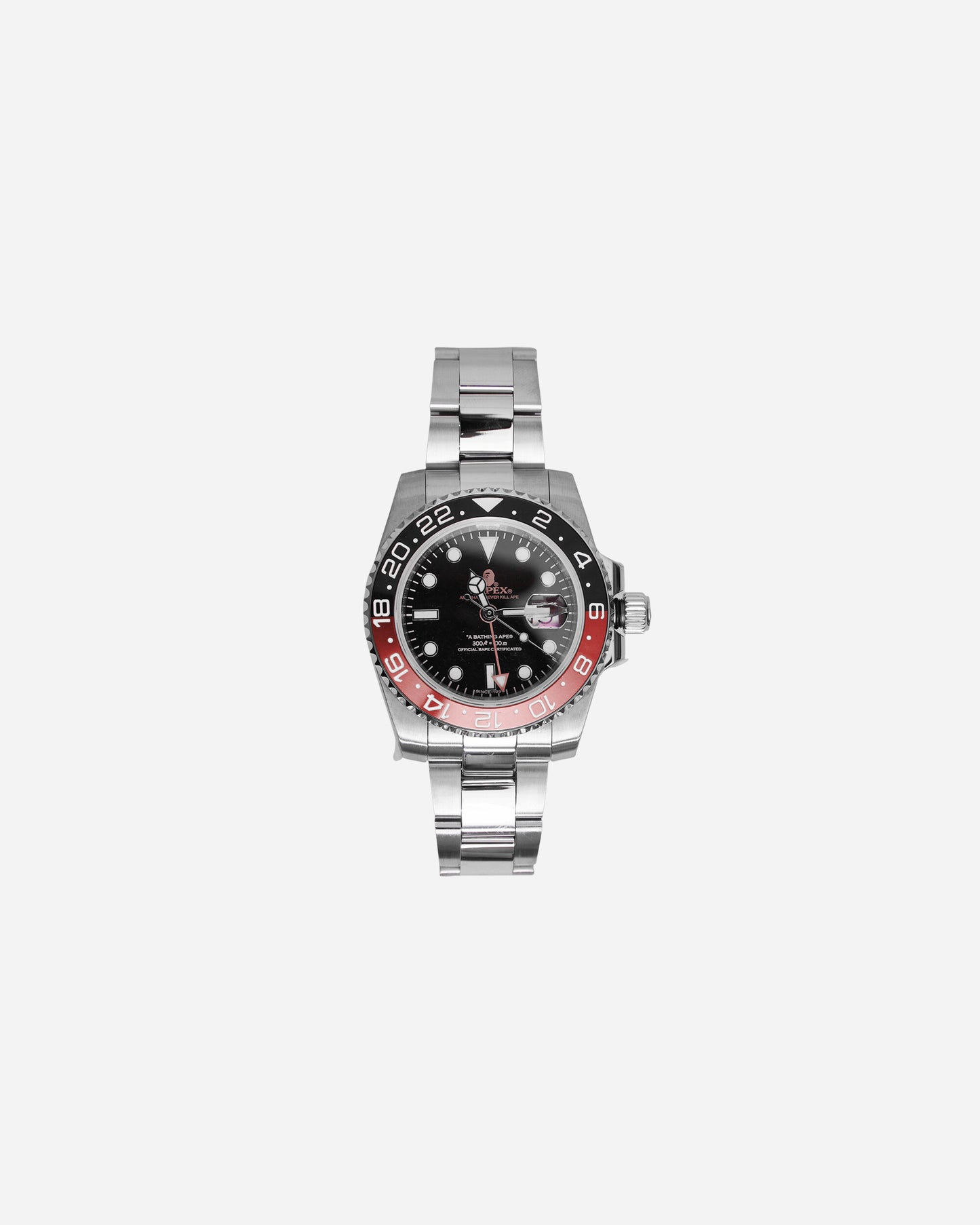 A Bathing Ape Type 2 Bapex M Black/Red Jewellery Watches 1K20187303 BKXRD