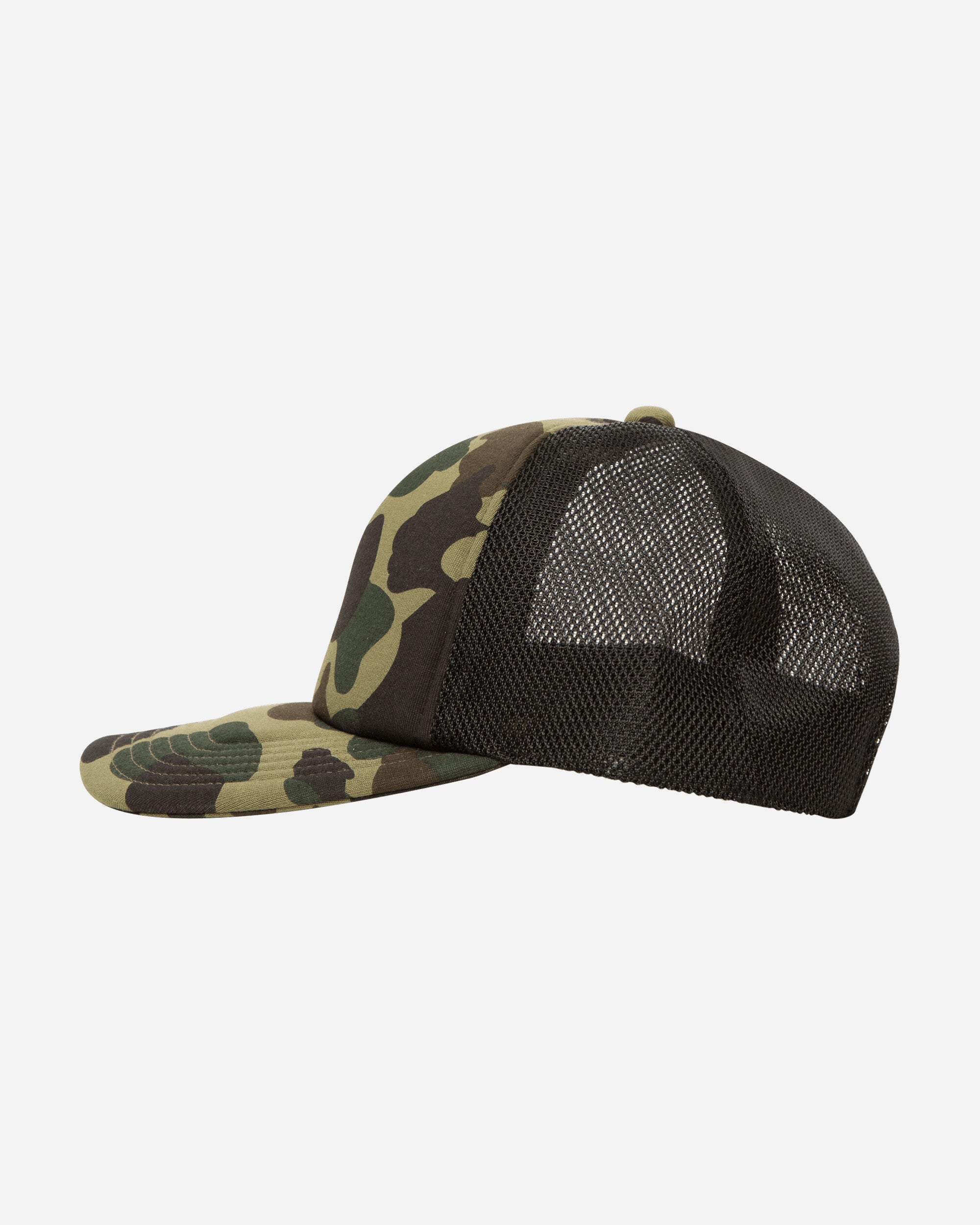 A Bathing Ape 1St Camo Mesh GREEN Hats Caps 1G80180010 GREEN