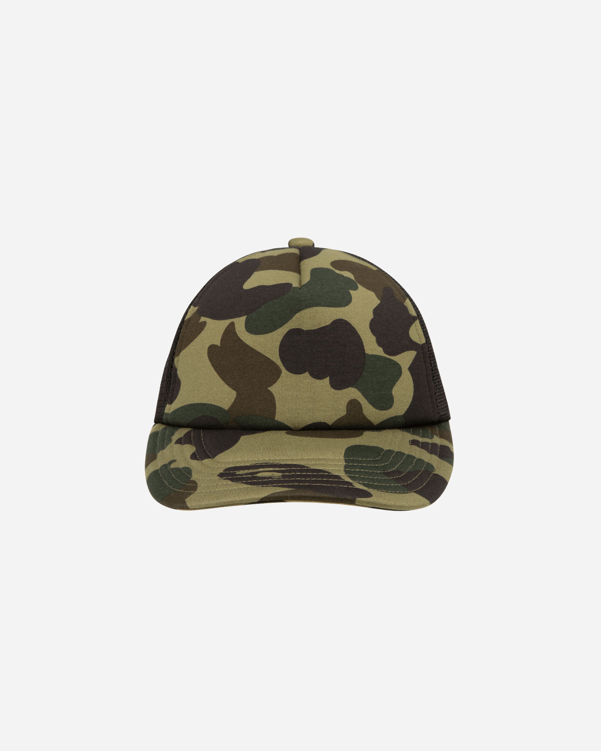 A Bathing Ape 1St Camo Mesh GREEN Hats Caps 1G80180010 GREEN