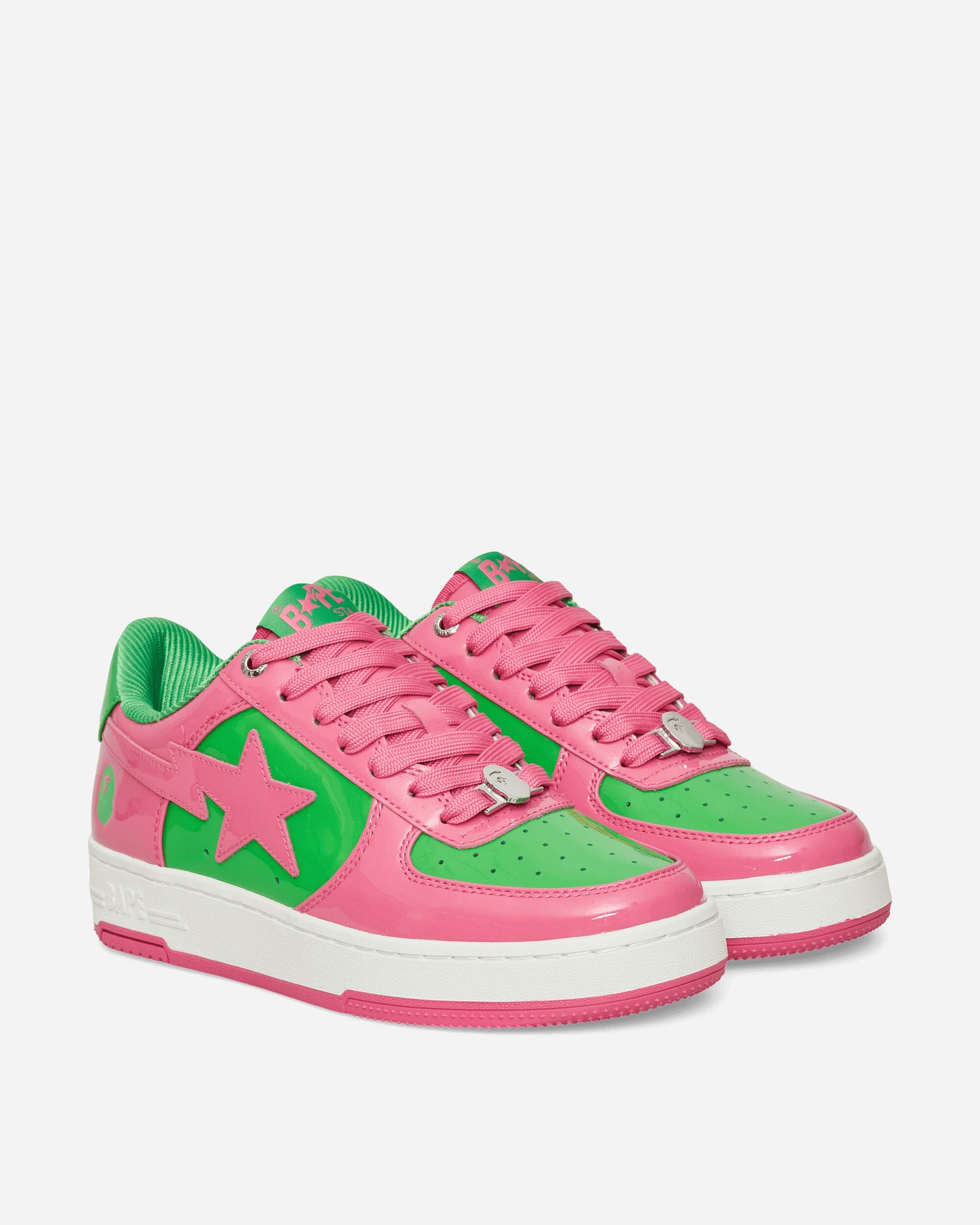 A Bathing Ape Bape Sta #1 M1 Pink Sneakers Low 1L30191303 PINK