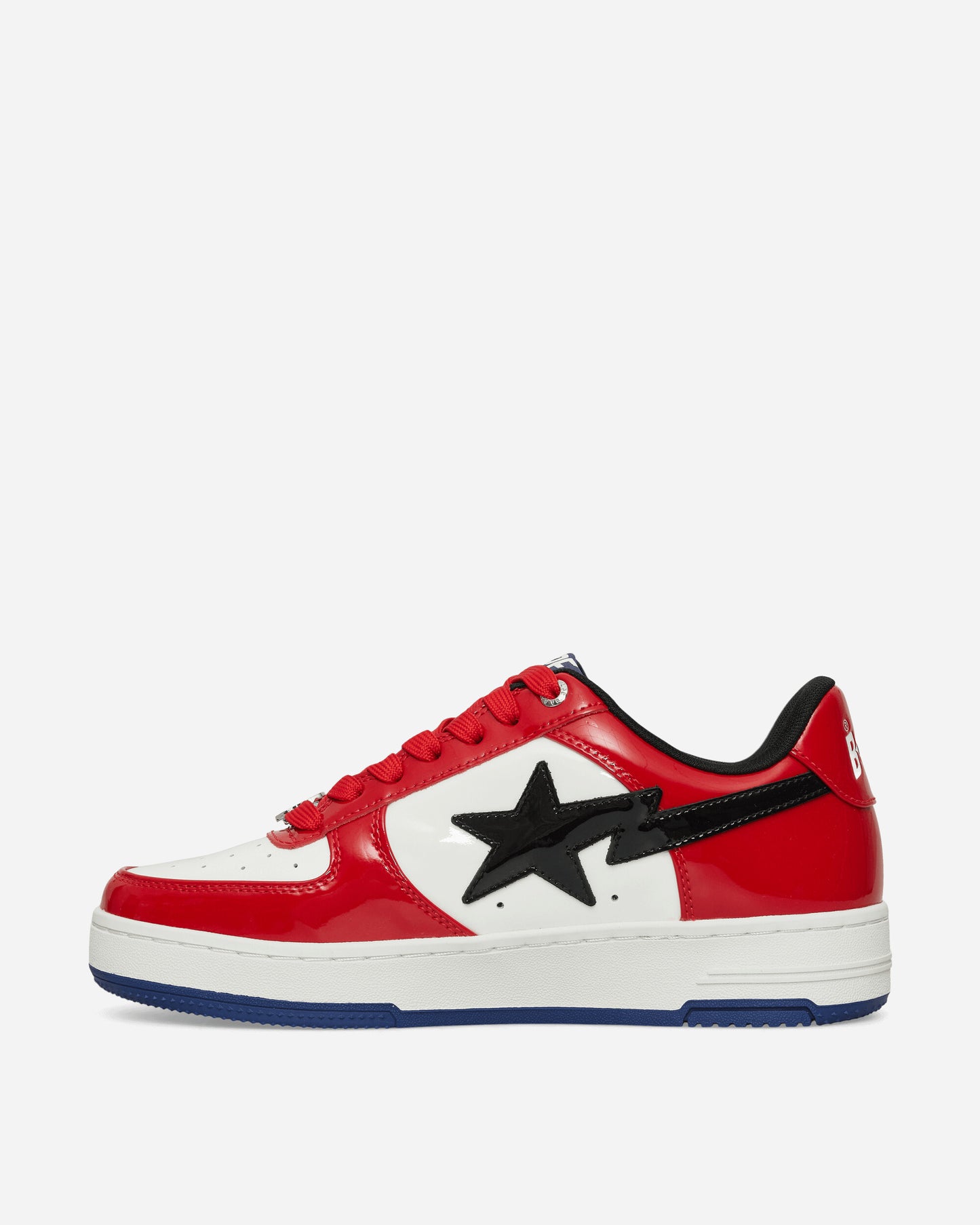 A Bathing Ape Bape Sta #1 M2 Red Sneakers Low 1K80191301 RED