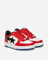 A Bathing Ape Bape Sta #1 M2 Red Sneakers Low 1K80191301 RED