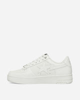 A Bathing Ape Bape Sta #3 M2 White Sneakers Low 1K80191303 WHITE