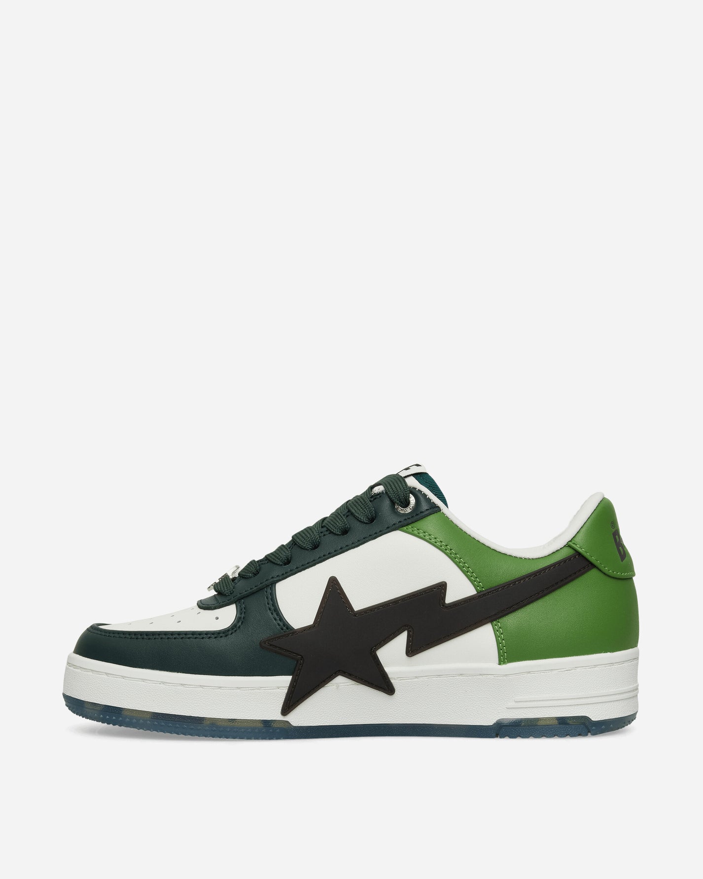 A Bathing Ape Bapesta Os M2 Green Sneakers Low 1K80191309 GREEN