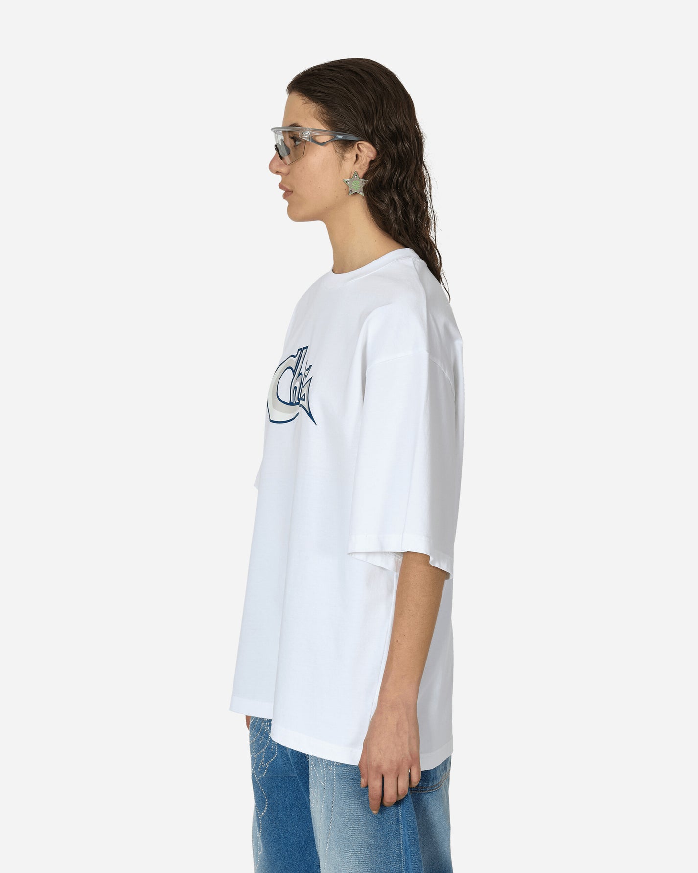 Abra Wmns Chic T-Shirt White T-Shirts Shortsleeve CCT10 WHITE