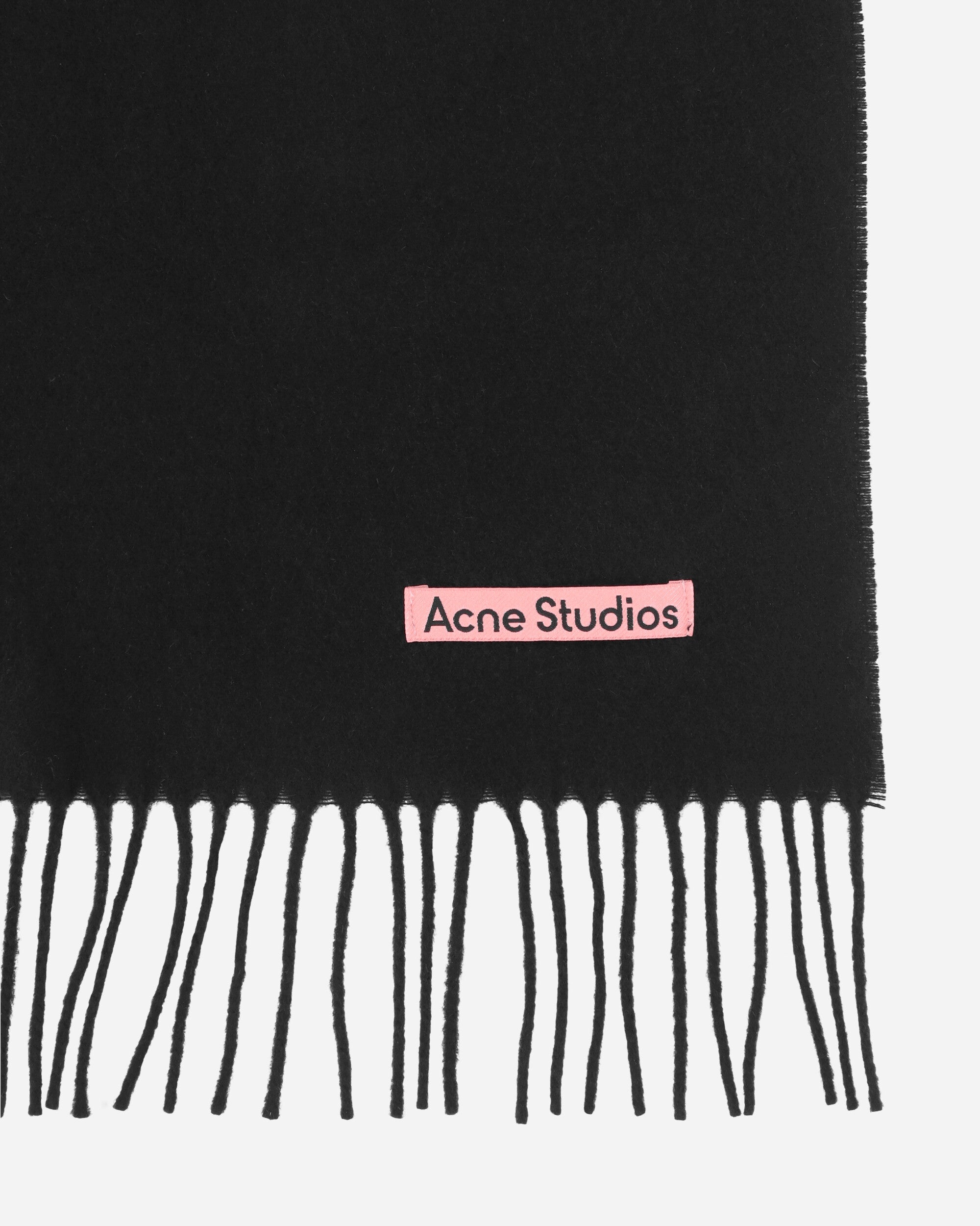 Acne Studios Heavy Scarf Black Gloves and Scarves Scarves and Warmneck CA0210- 900