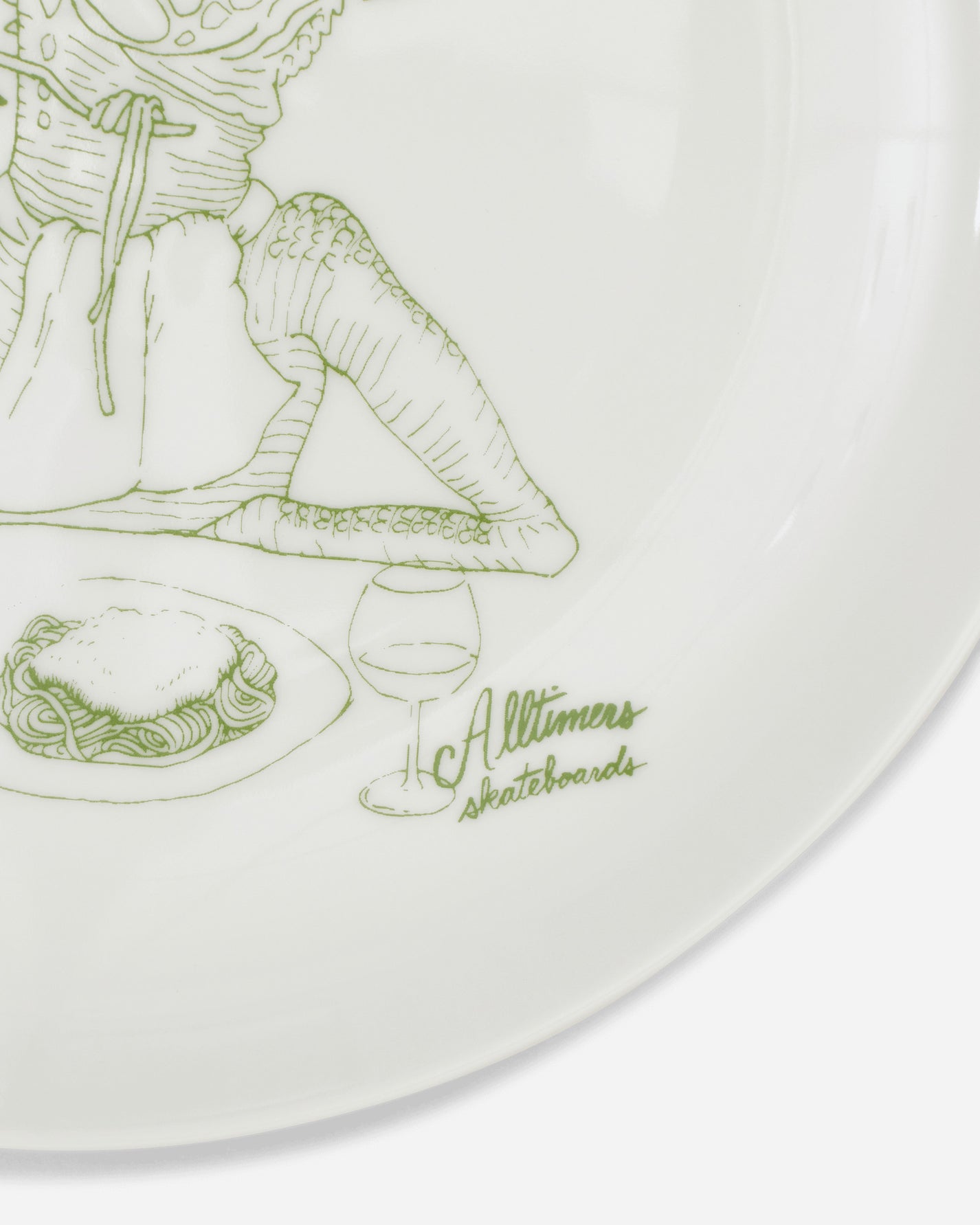 Alltimers Forever Fancy Plate White Homeware Design Items PN1739 001