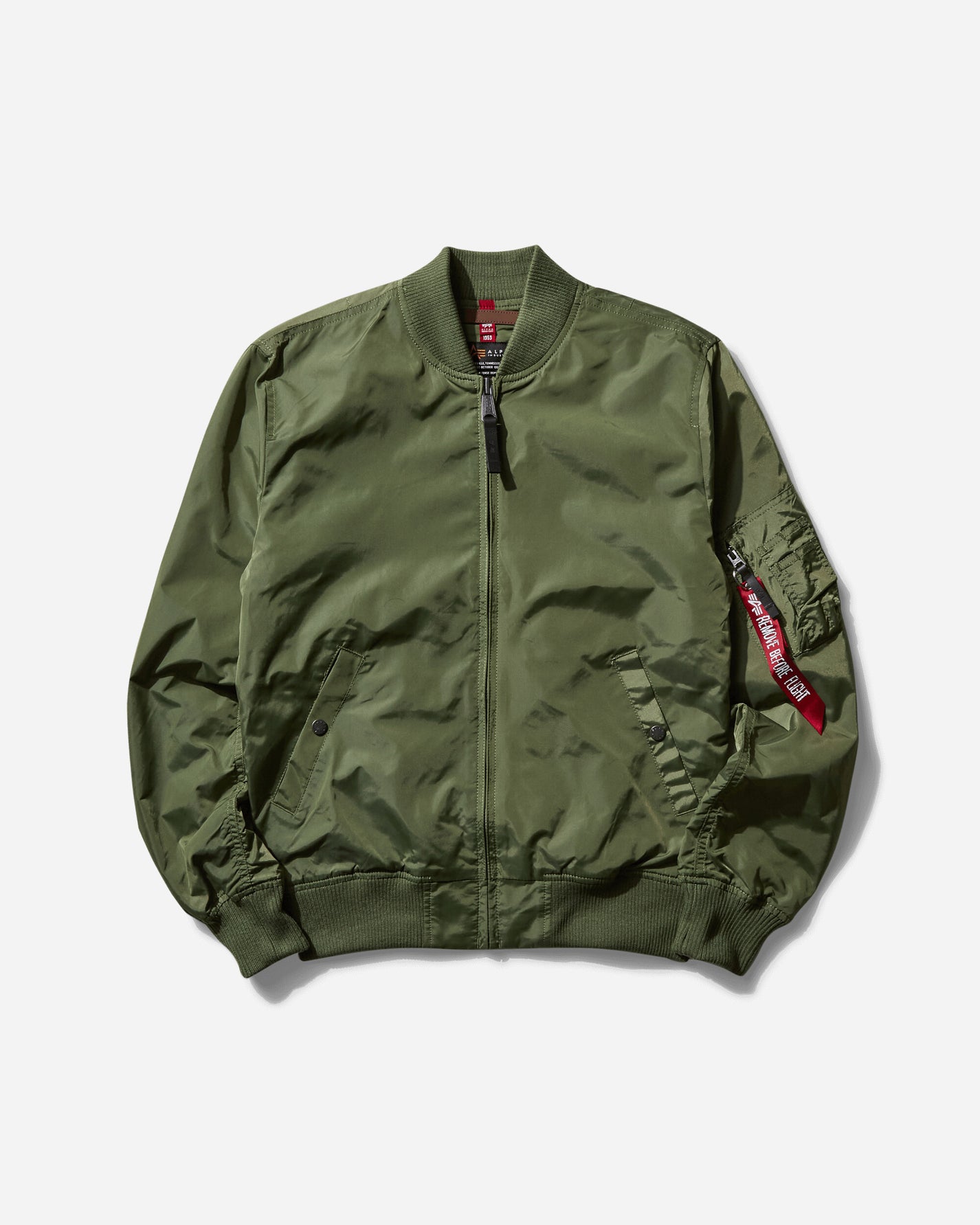 Alpha Industries MA-1 TT Sage/Green Coats and Jackets Jackets X191103 01