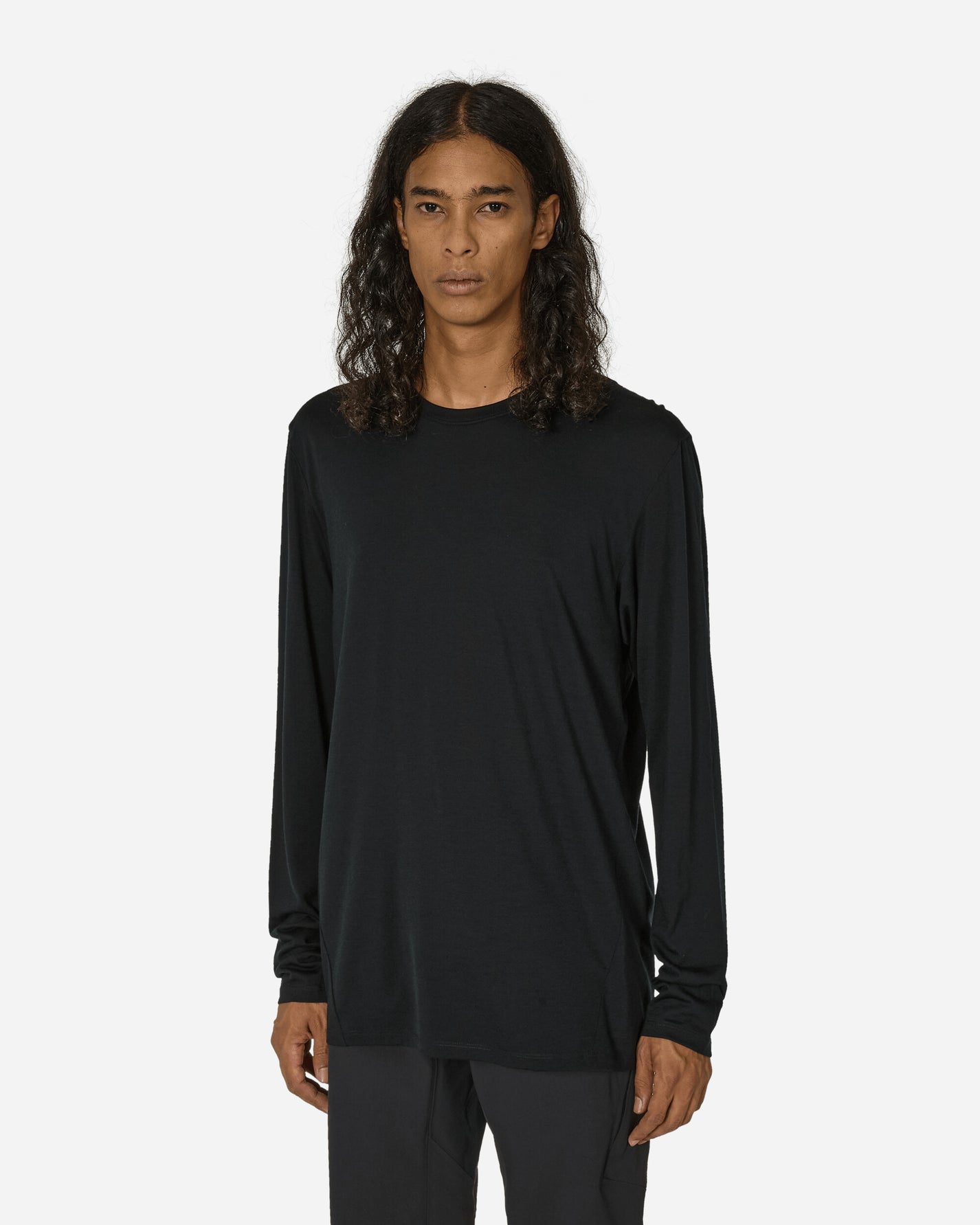 Arc'teryx Veilance Frame Ls Shirt M Black T-Shirts Longsleeve X000007258 BLACK