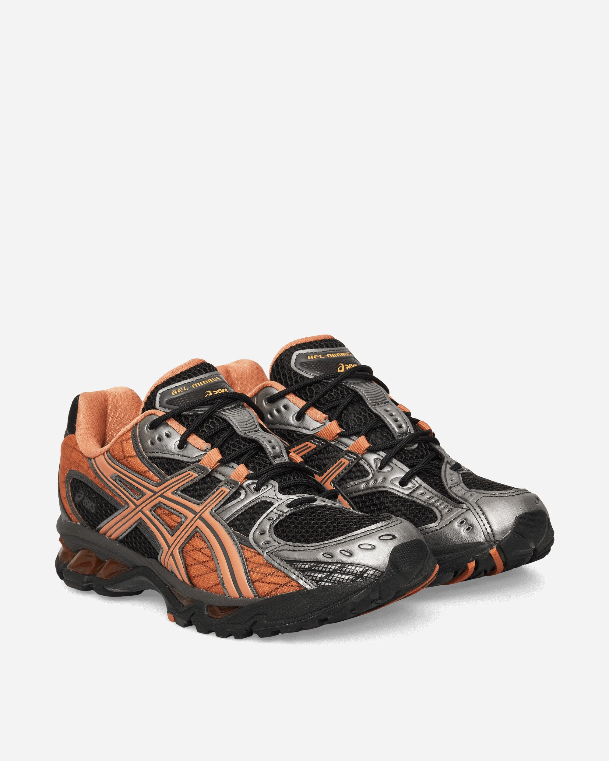 Asics Gel-Nimbus 10.1 Black/Rust Orange Sneakers Low 1203A543-004