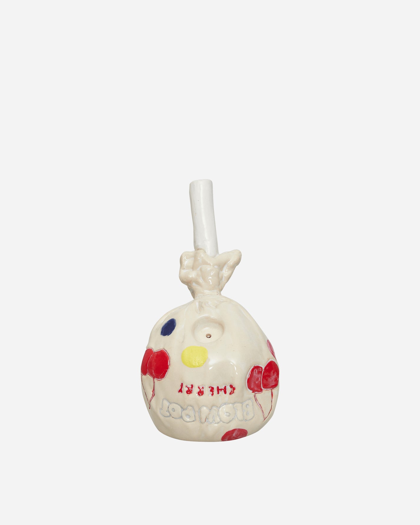 Big Bell Ceramics Blow Pot Pipe Multicolor High Times Bongs and Pipes BBBLOWPOTPIPE 001