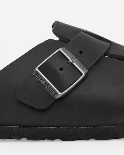 Birkenstock Boston Black Sandals and Slides Sandals and Mules 059463