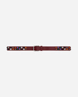 Bode Gem Stud Belt Red Multi Belts Belt MRS24AC034 1