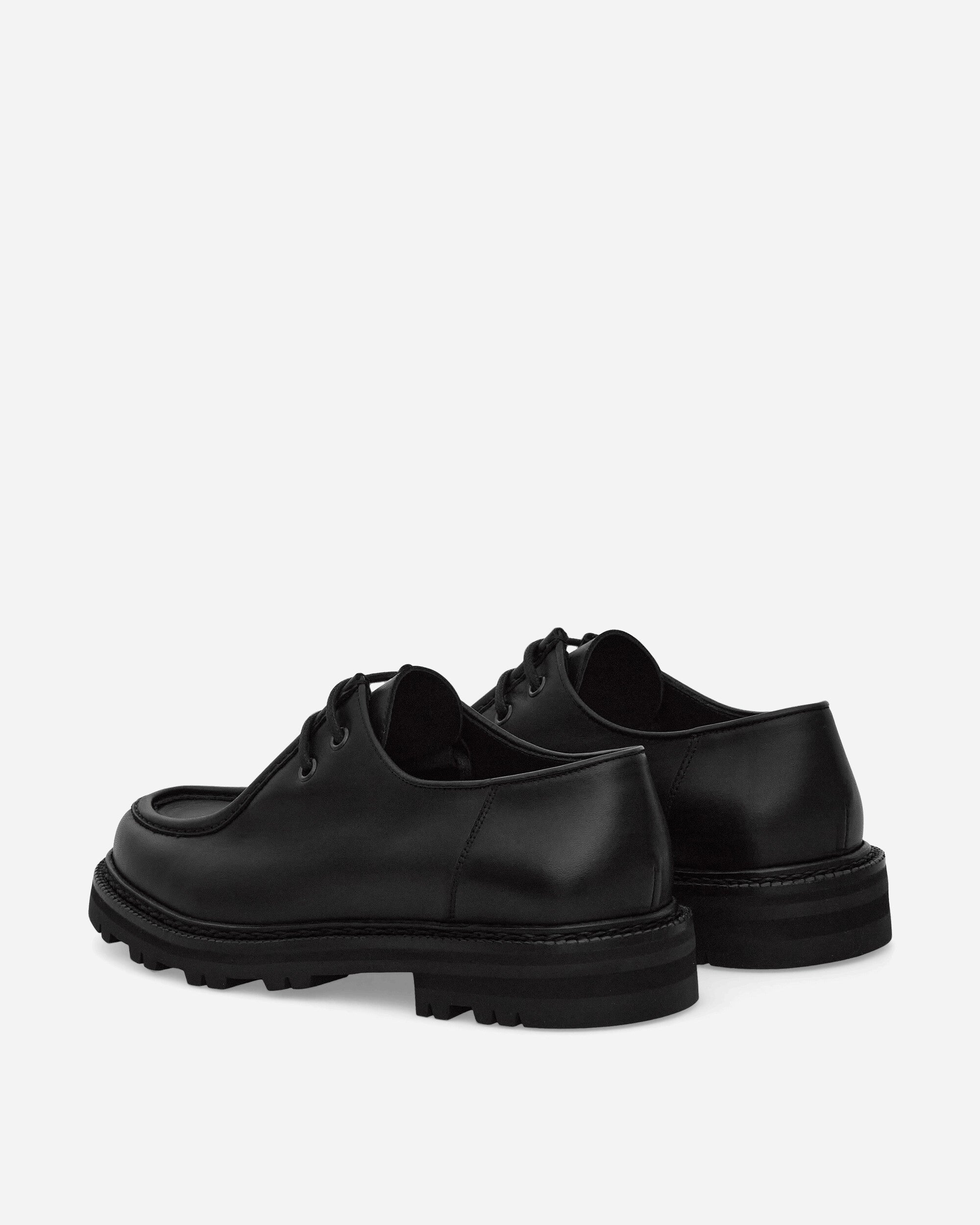 Bode University Shoes Black Classic Shoes Laced Up MRFW000035 1