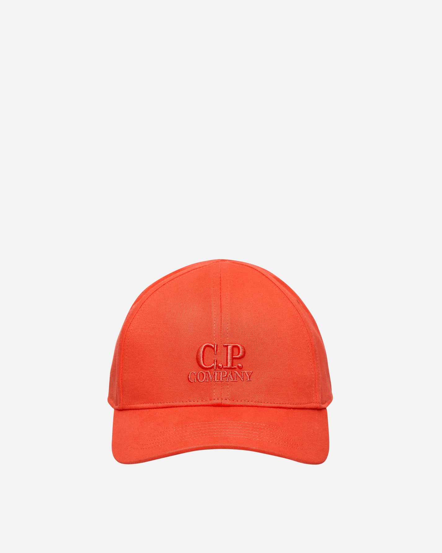 C.P. Company Gabardine Logo Cap Poinciana Hats Caps 18CMAC282A-006288A 547