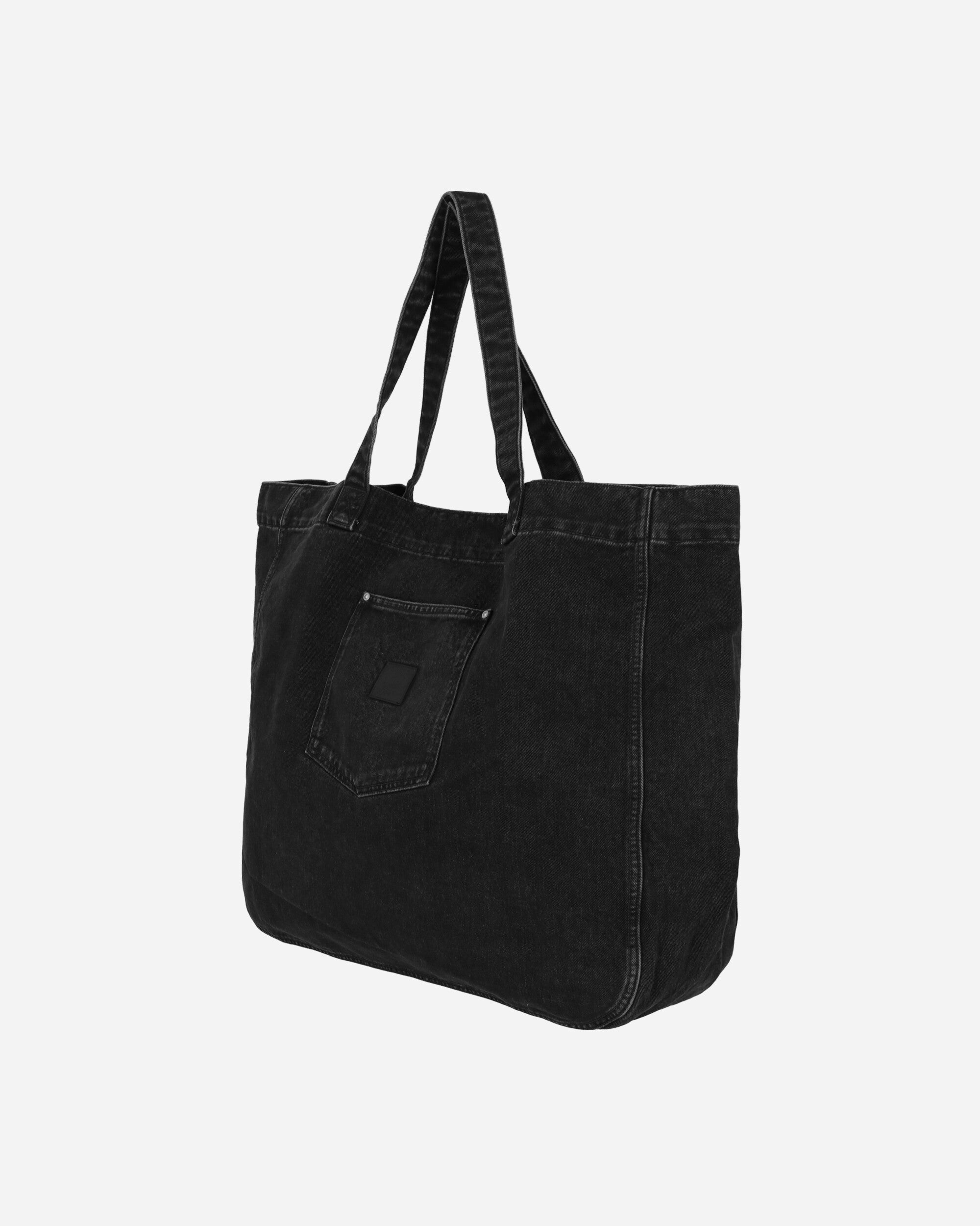 Carhartt WIP Rivet Tote Bag Black Stone Washed Bags and Backpacks Tote Bags I034324 8906