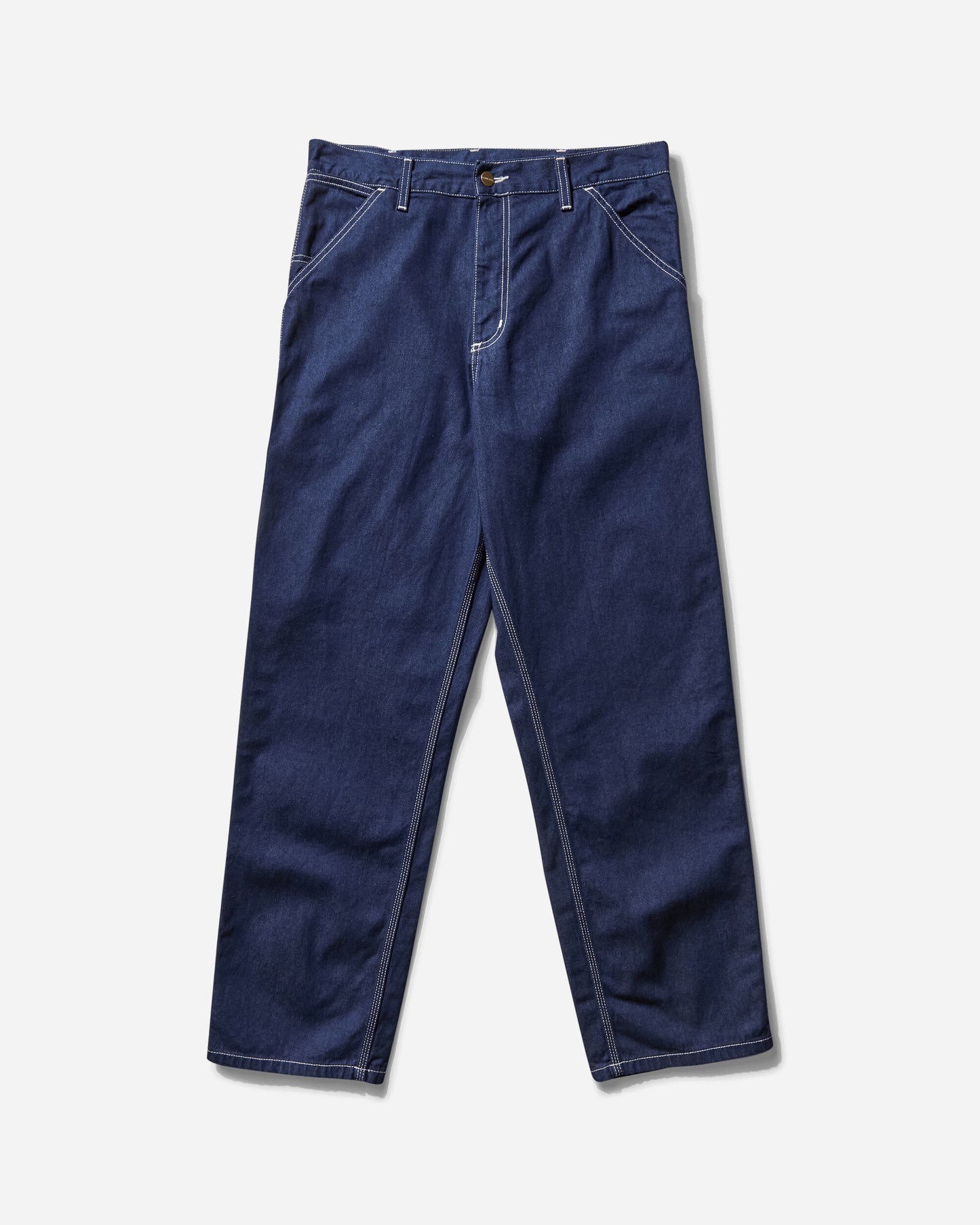 Carhartt WIP Single Knee Pant Blue Pants Denim I034864 0102