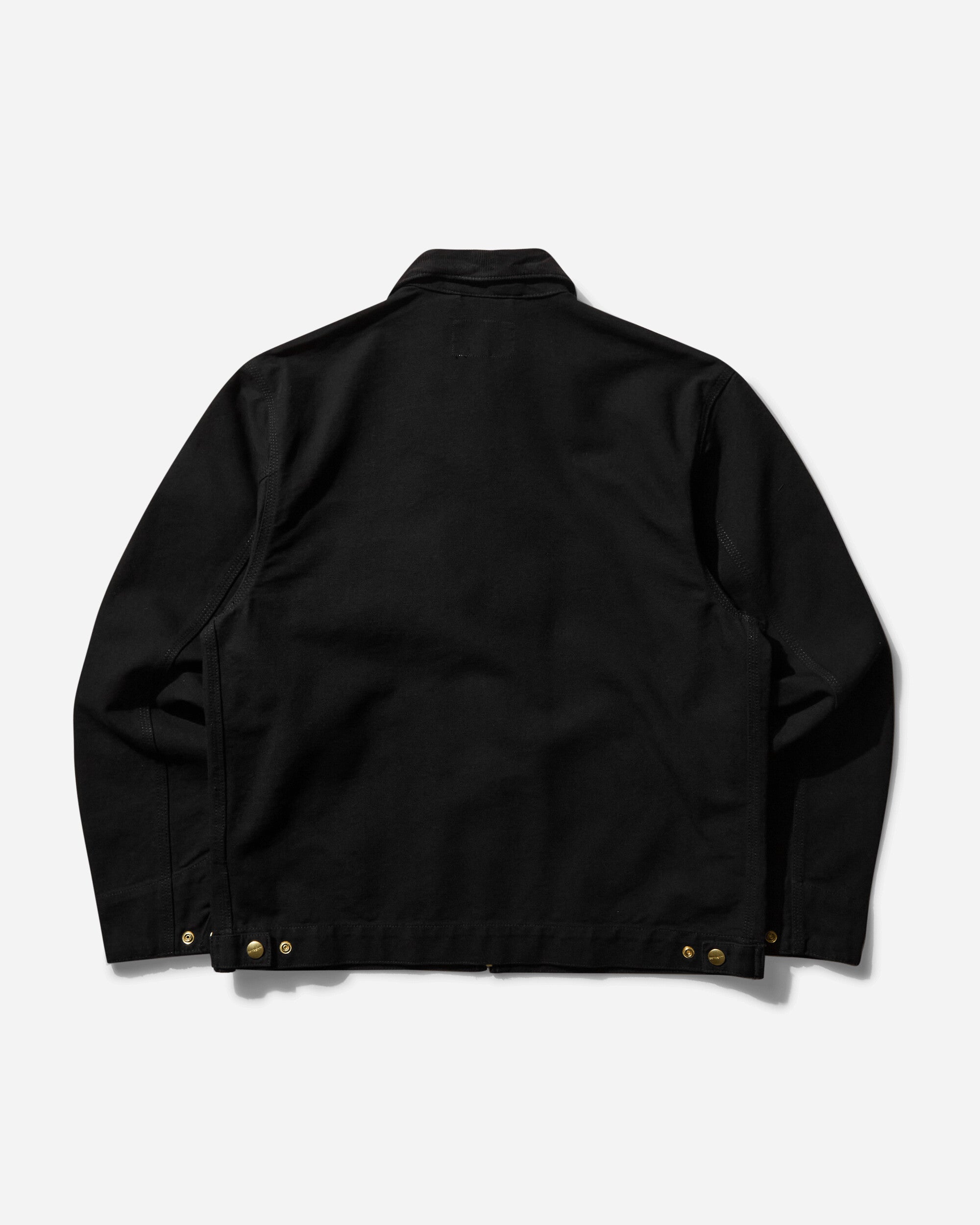 Carhartt WIP Detroit Jacket Black/Black Rinsed Coats and Jackets Jackets I033112 00E02