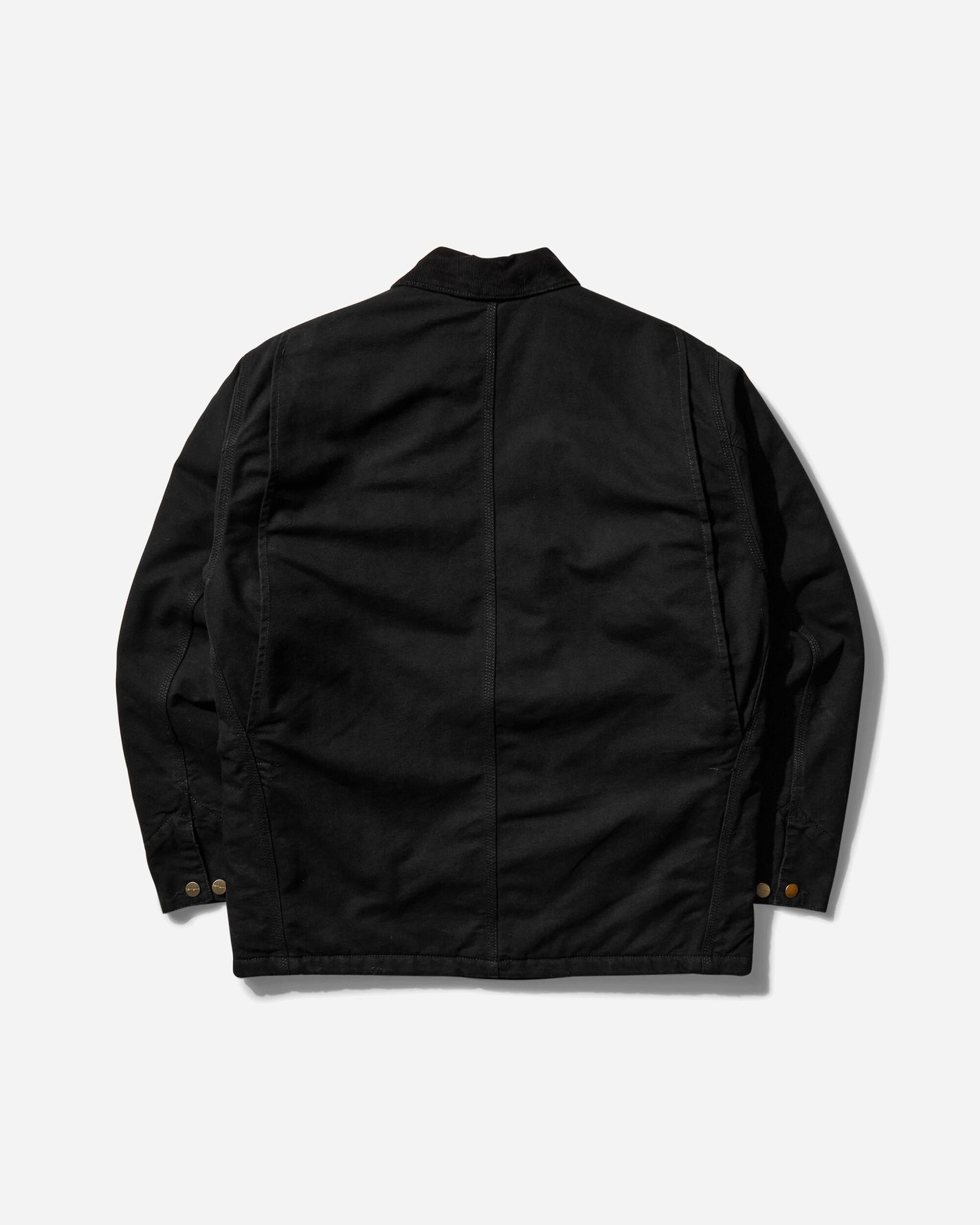 Carhartt WIP Og Chore Coat Black/Black Aged Canvas Coats and Jackets Jackets I027357 00E3K