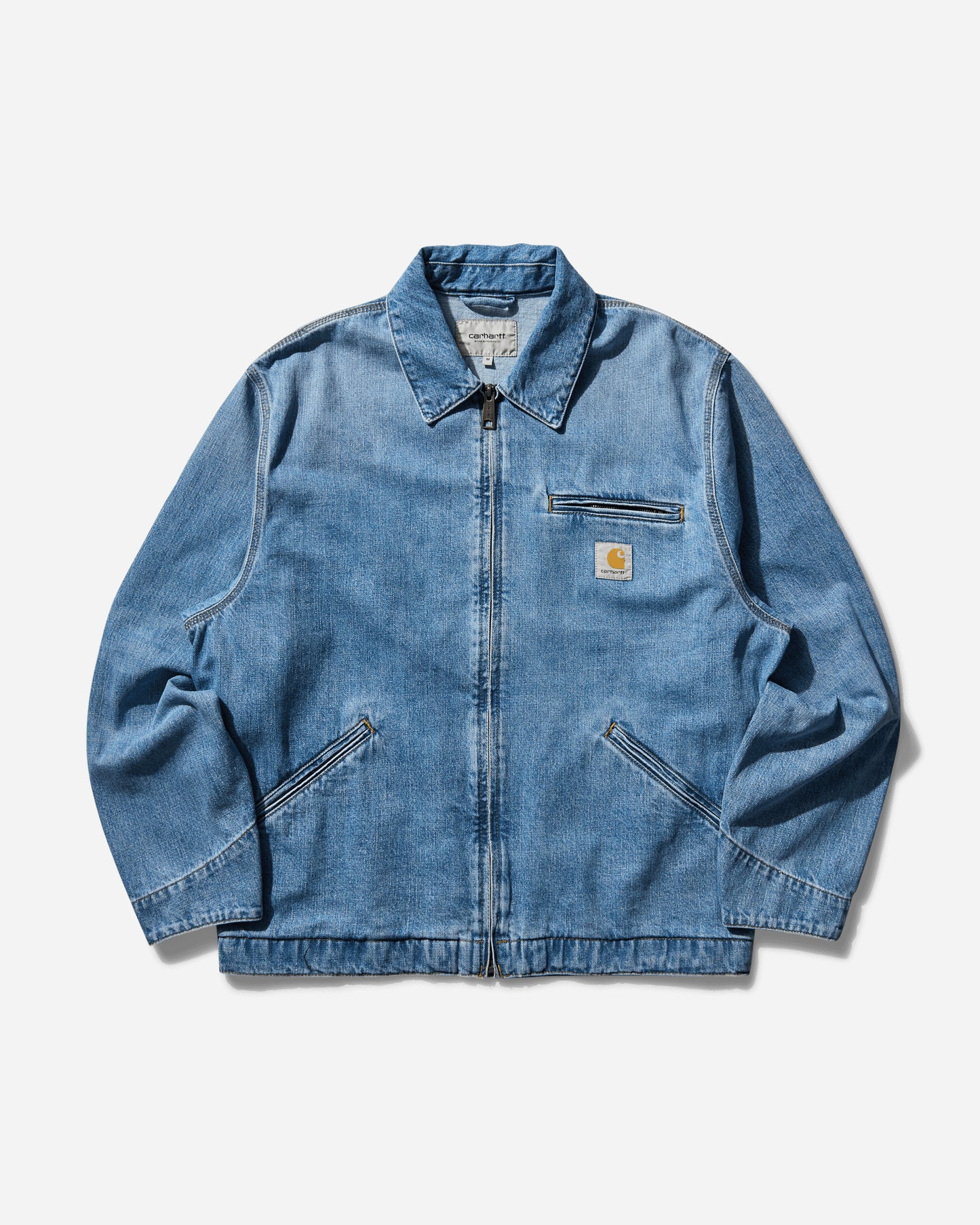 Carhartt WIP Og Detroit Jacket Camano Denim Coats and Jackets Jackets I034870 01UR