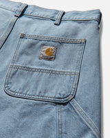 Carhartt WIP Double Knee Short Blue Shorts Short I034867 01A3