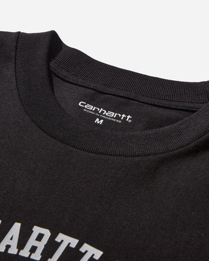 Carhartt WIP SS Basics T-Shirt Black/White T-Shirts Shortsleeve I033989 0D2XX