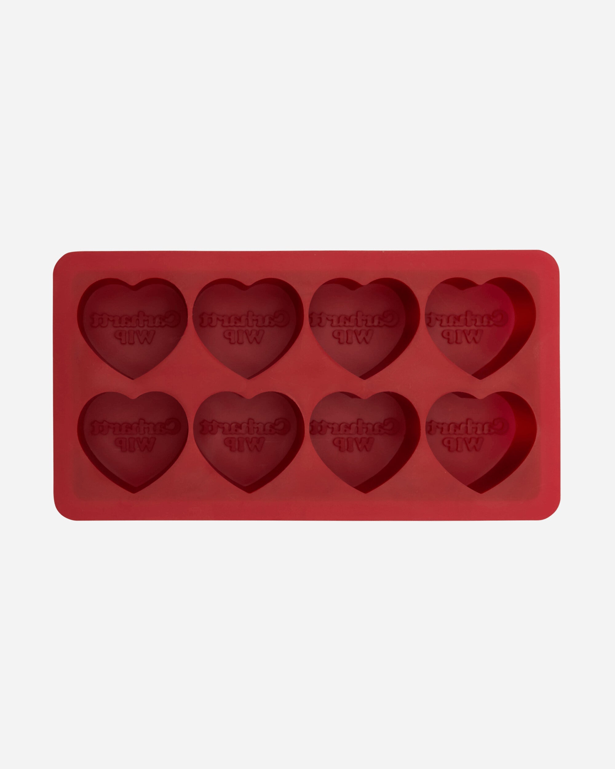 Carhartt WIP Heart Ice Cube Tray Scarlet Tableware Dishes and Trays I034883 H8XX