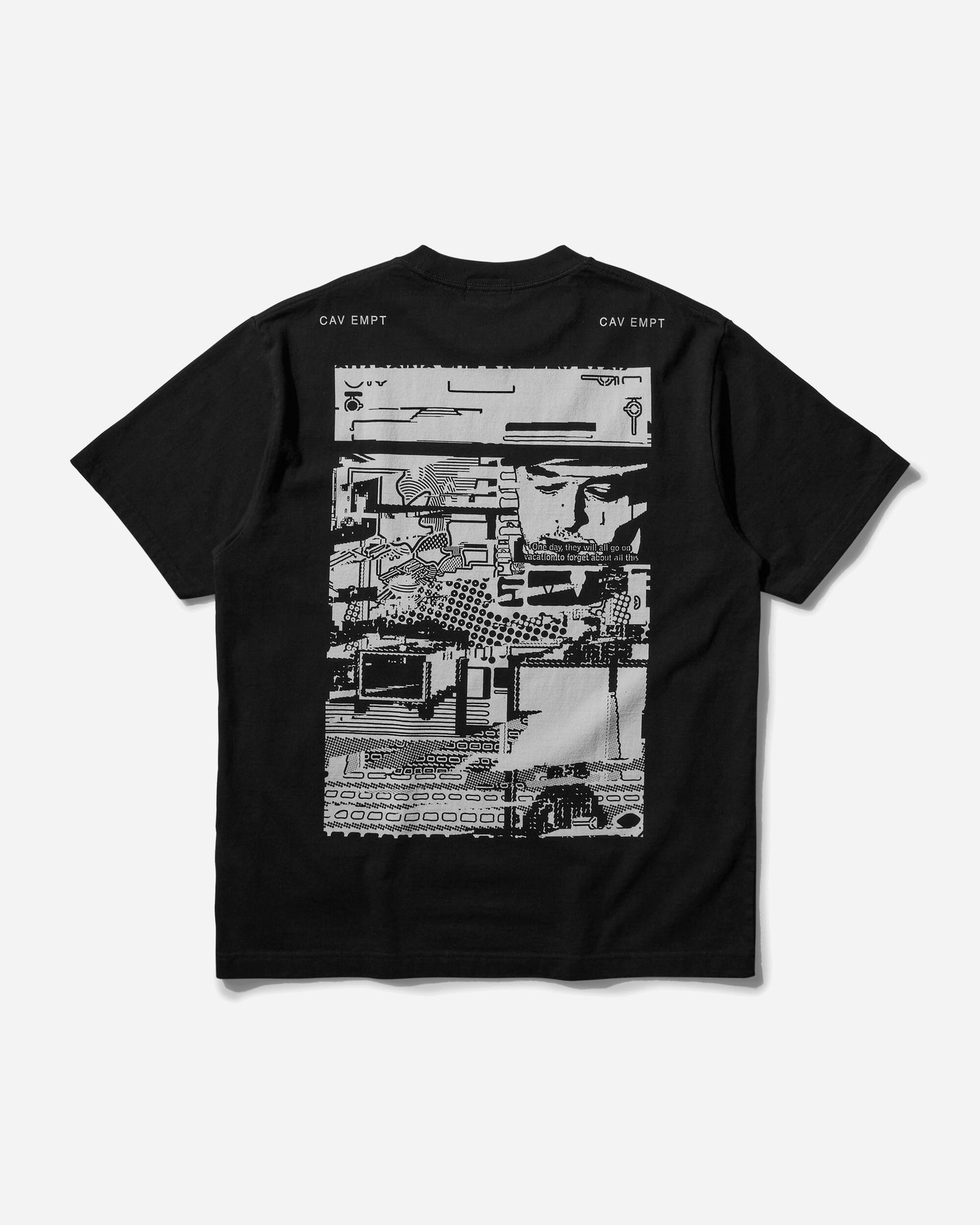 Cav Empt Md Leisure Suite T Black T-Shirts Shortsleeve CES26T01 001