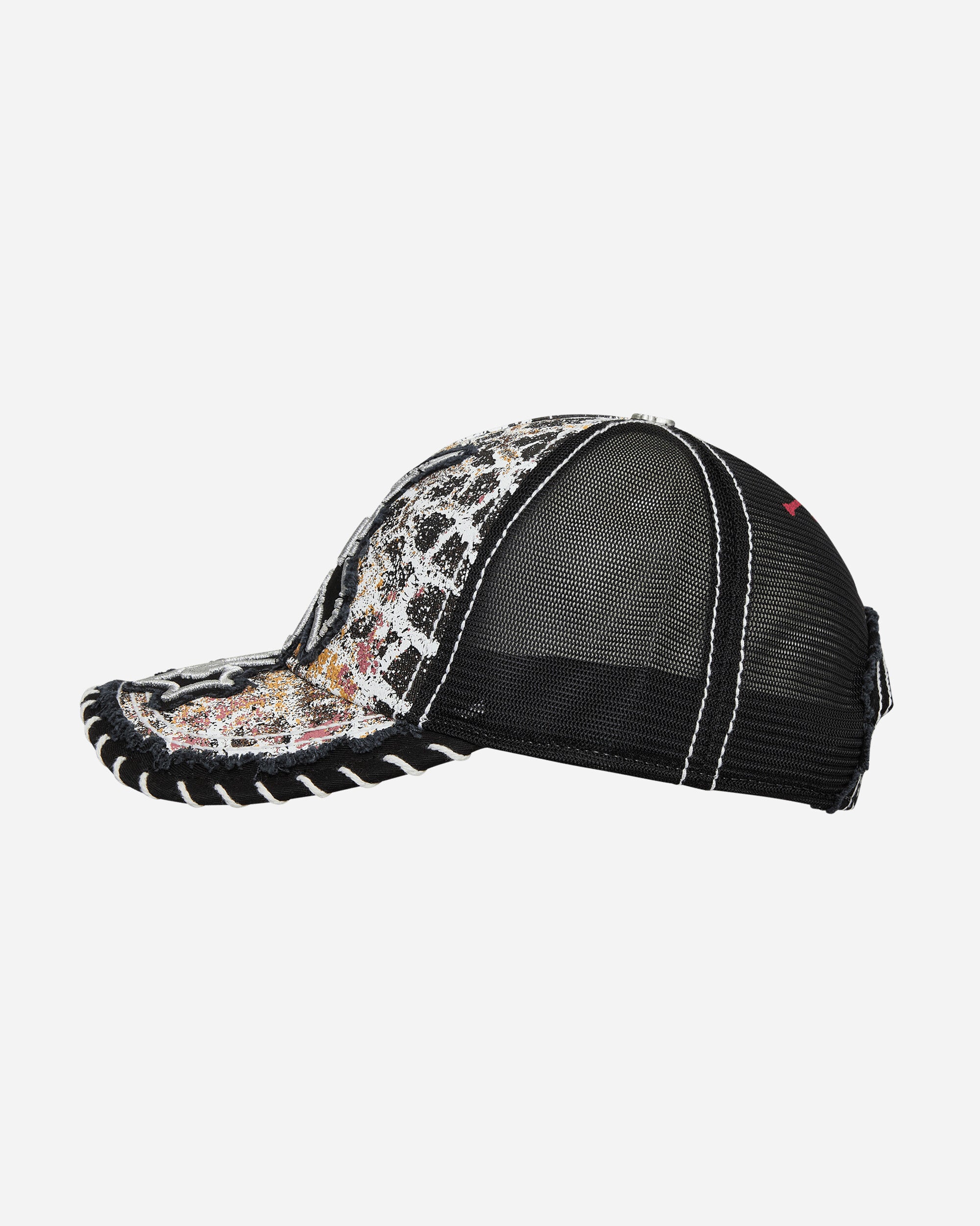 Chito Seahorse Patch Mesh Back Black Hats Caps C0824H001 BLACK