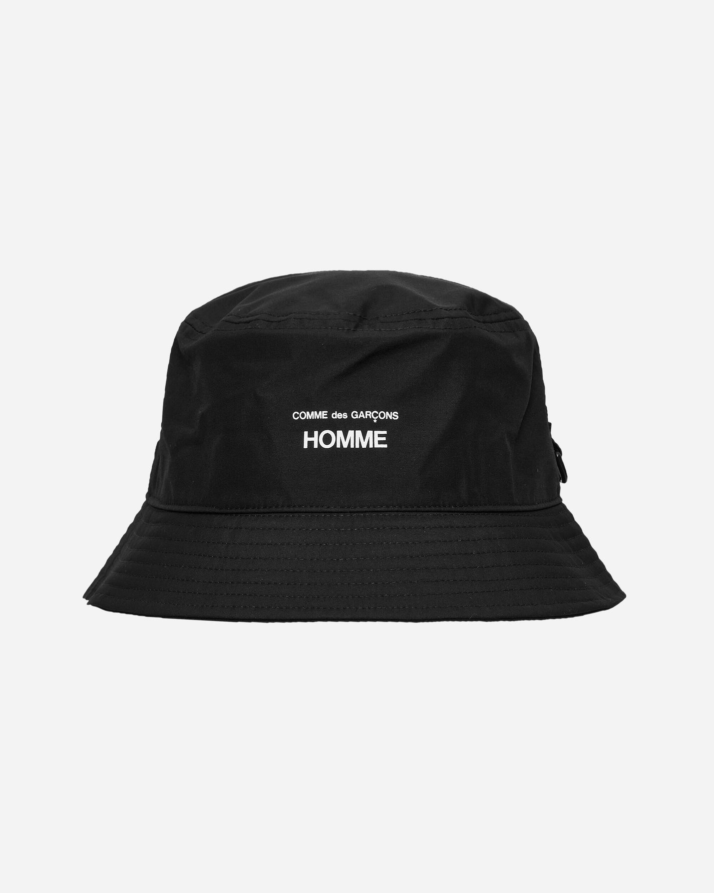 Comme Des Garçons Homme Bucket Hat Black Hats Bucket HO-K602-051 001