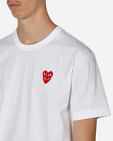 Comme Des Garçons Play T-Shirt Short Sleeve White T-Shirts Shortsleeve P1T288  2