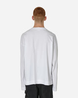 Dries Van Noten Hegland Jersey White T-Shirts Longsleeve 241-021119-8603 001