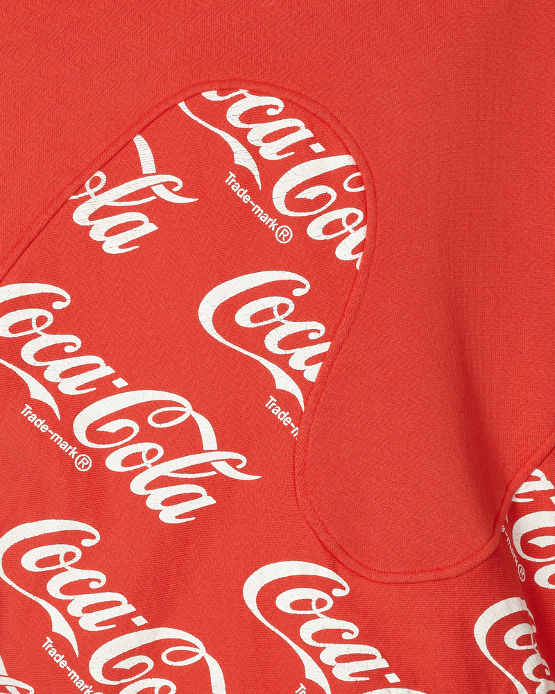 ERL Coca-Cola Swirl Hoodie Knit Red Sweatshirts Hoodies ERL08T024 1