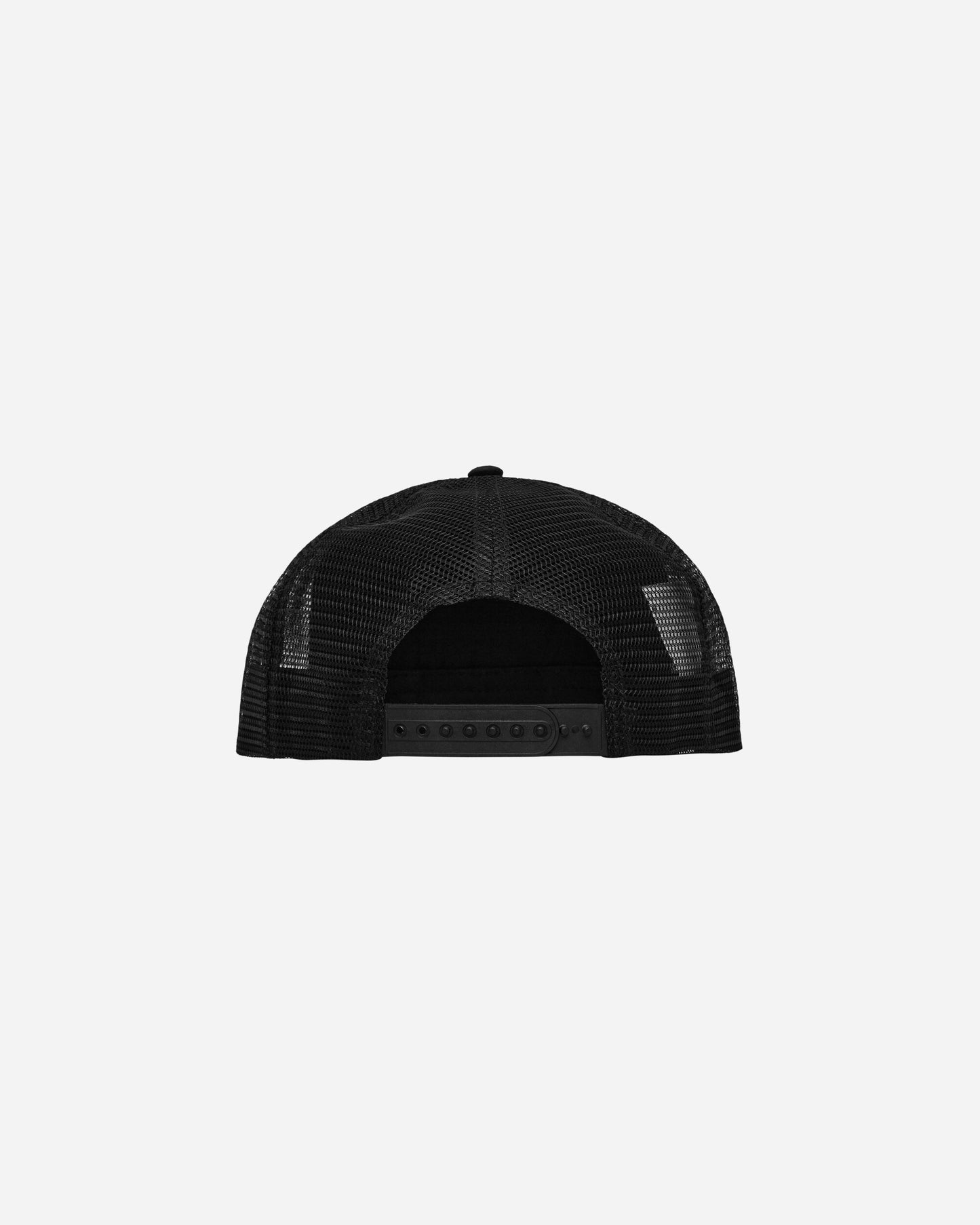 Fucking Awesome Three Sprial Trucker Hat Black Hats Caps PN7669 1