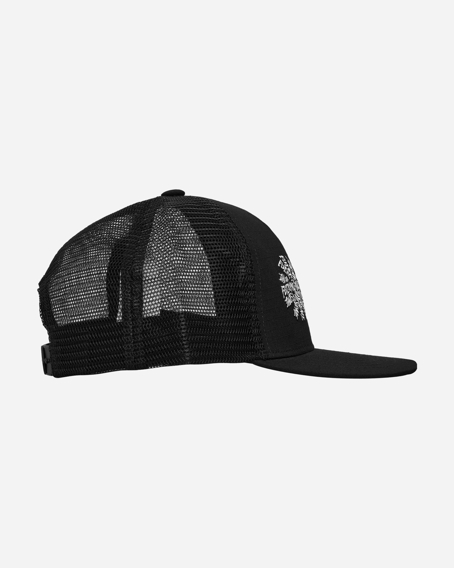 Fucking Awesome Three Sprial Trucker Hat Black Hats Caps PN7669 1