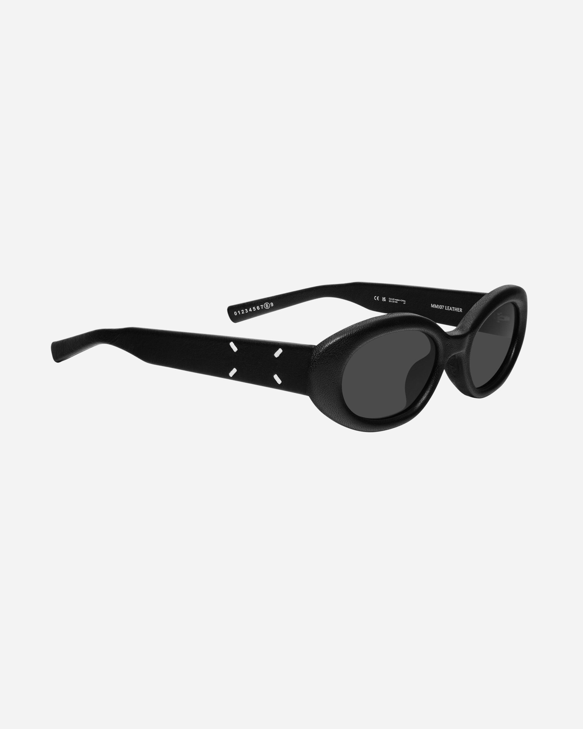 Gentle Monster Mm107 Leather Black Eyewear Sunglasses MM107 L01