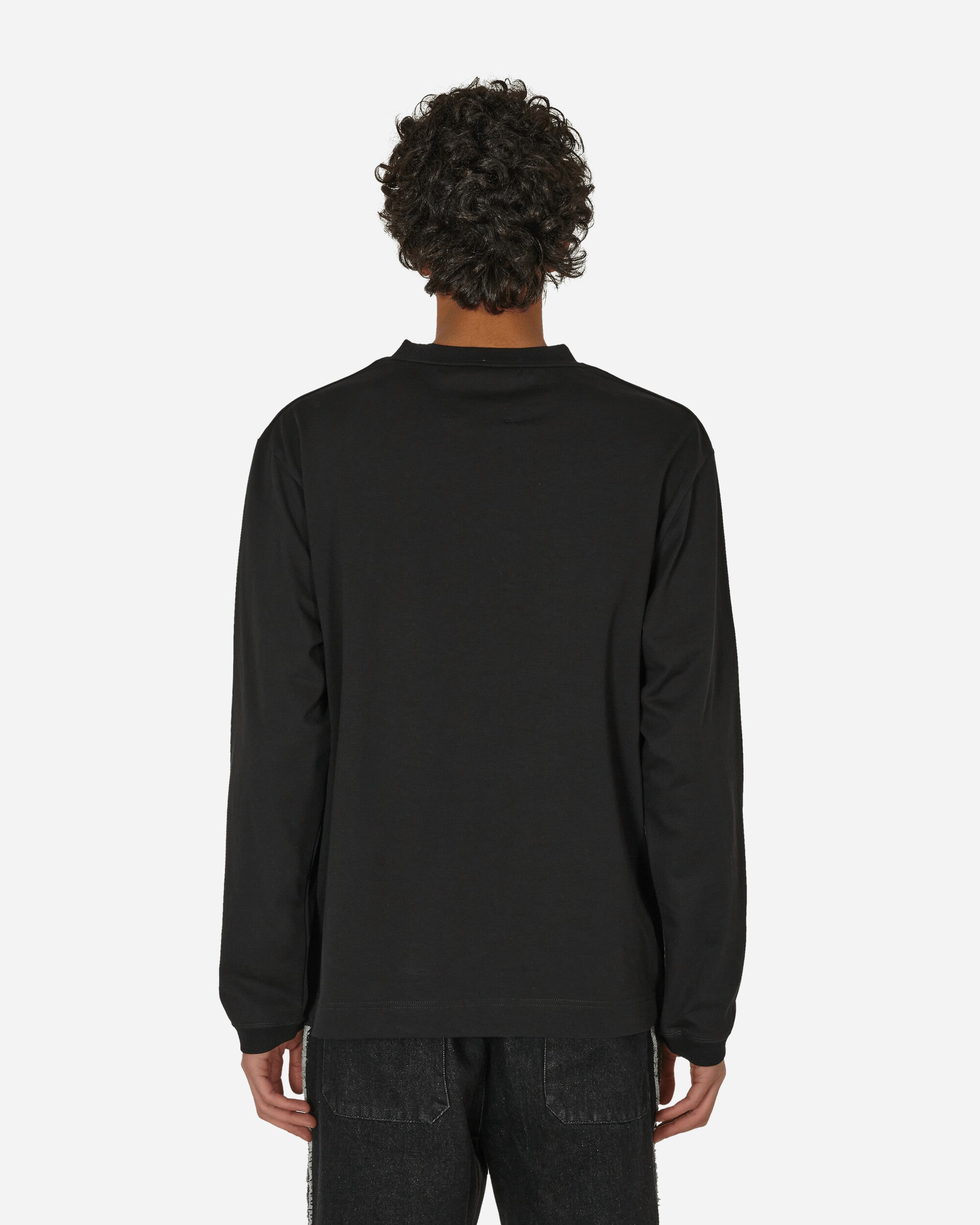 Haydenshapes Basic Ls Tee Black T-Shirts Shortsleeve HS23SN1002 011