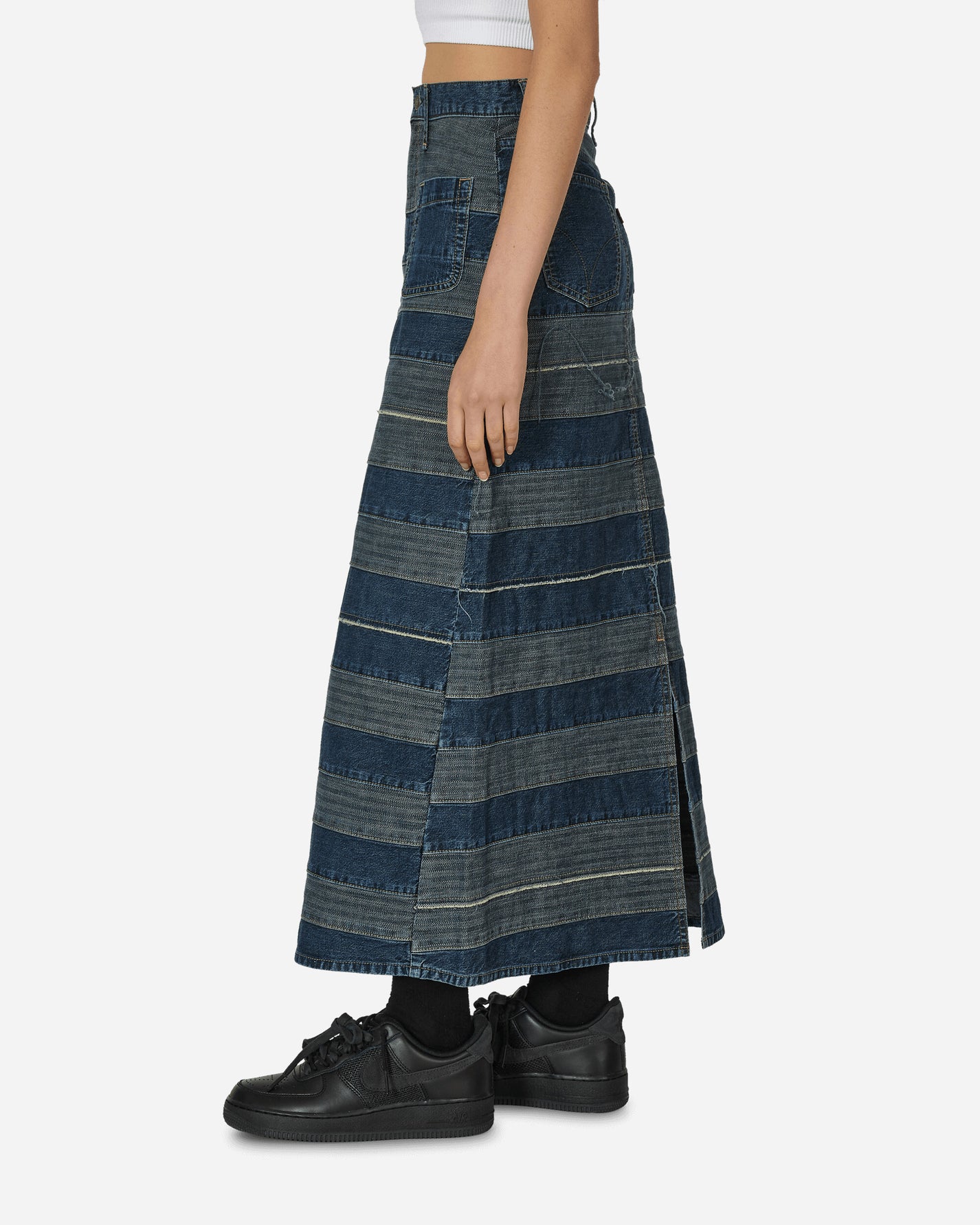 Hysteric Glamour Wmns Skirt Indigo Skirts Denim Skirts 01233AK04 44