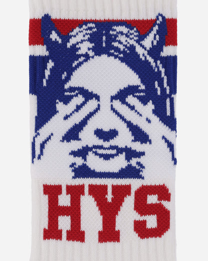 Hysteric Glamour See No Evil Sock White Underwear Socks QT019 A