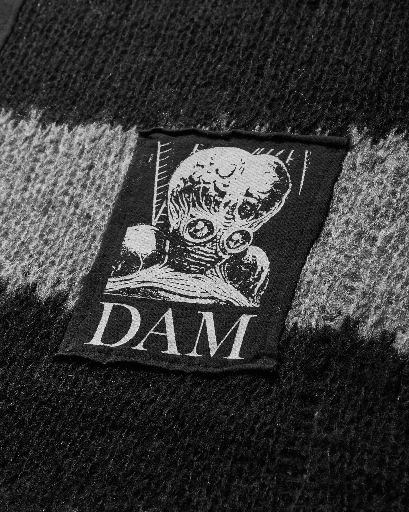 Hysteric Glamour Wmns Dam/Dam Monster Gray Knitwears Sweaters NO039 C1