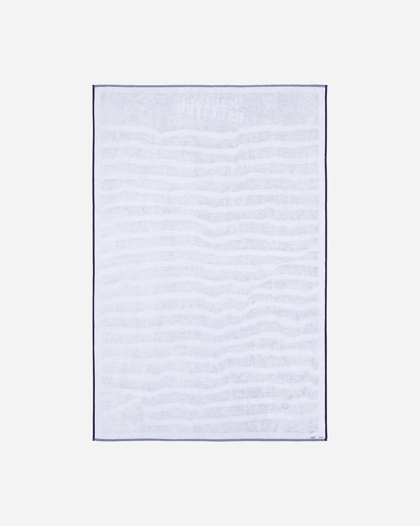 Jean Paul Gaultier Wmns Beach Towel White/Navy Textile Beach Towels 25-33-U-SE007-C577 0159