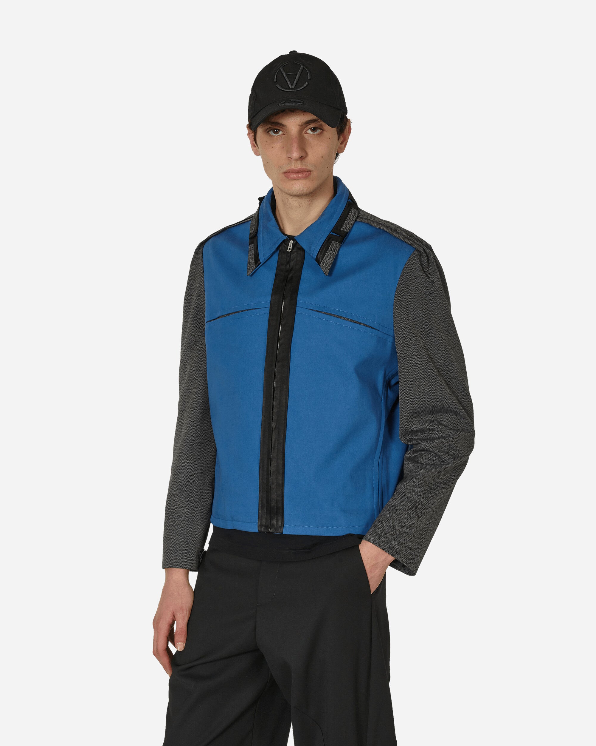 Kiko Kostadinov Ugo Blouson Azure Blue Coats and Jackets Jackets KKSS24J08 41