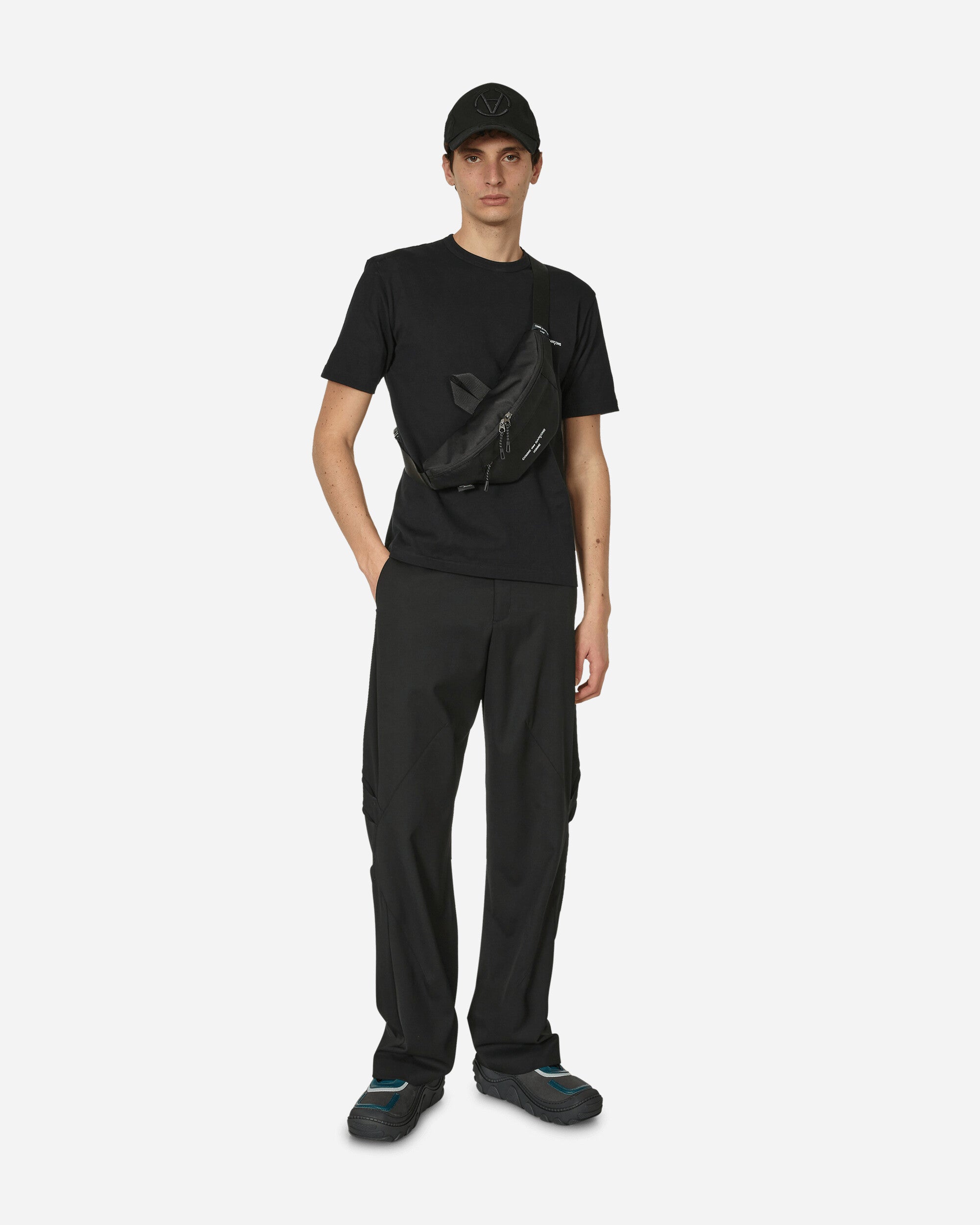 Melsas Darted Trousers Crow Black