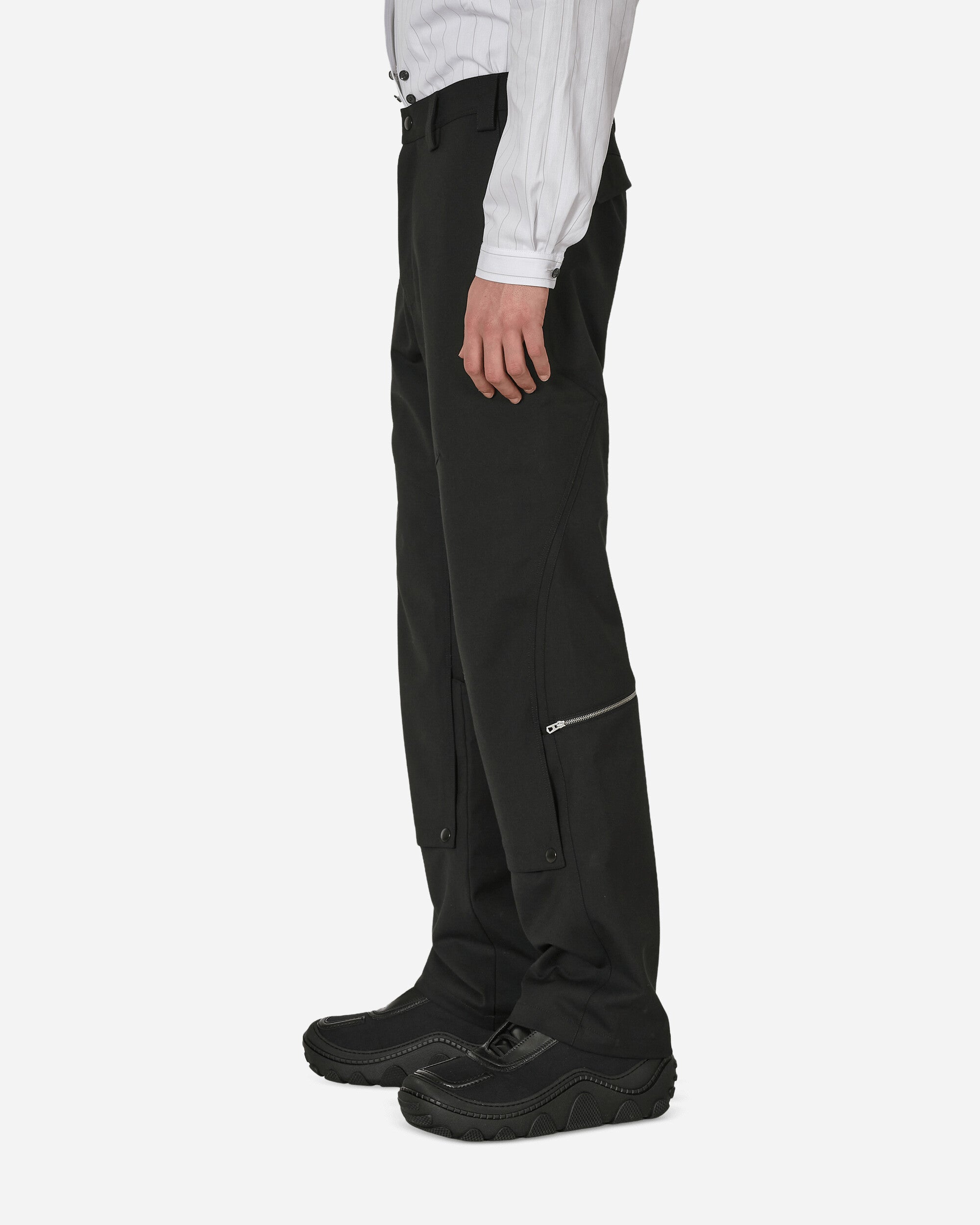Kiko Kostadinov Tonino Utility Trouser Night Black Pants Trousers KKSS24T04 16