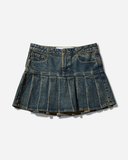 Levi's Wmns X Adsb Skirt Pleated Skort Skirts Denim Skirts 00EB-0000 100